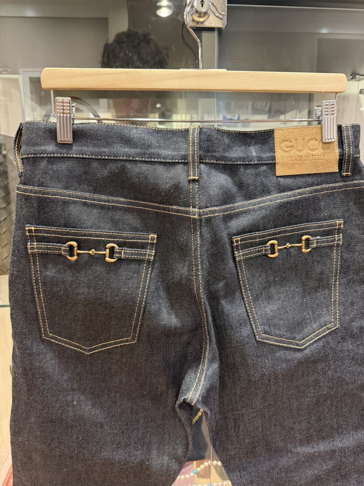 Gucci Gucci Horsebjt La Famiglia Denim Jeans Size US 34 / EU 50 - 3 Thumbnail
