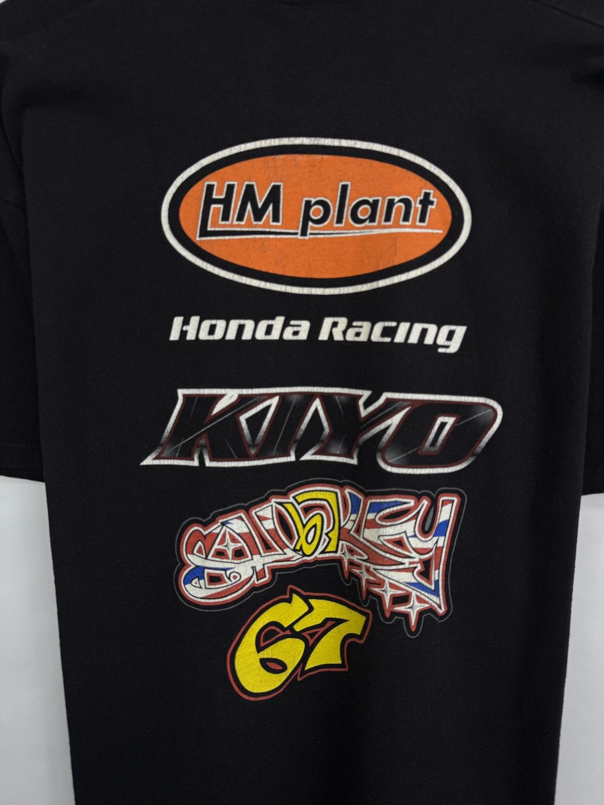 Honda 🇬🇧 Vintage Honda HM Plant Kiyo T-Shirt British Superbike K1yo Size US XL / EU 56 / 4 - 9 Thumbnail