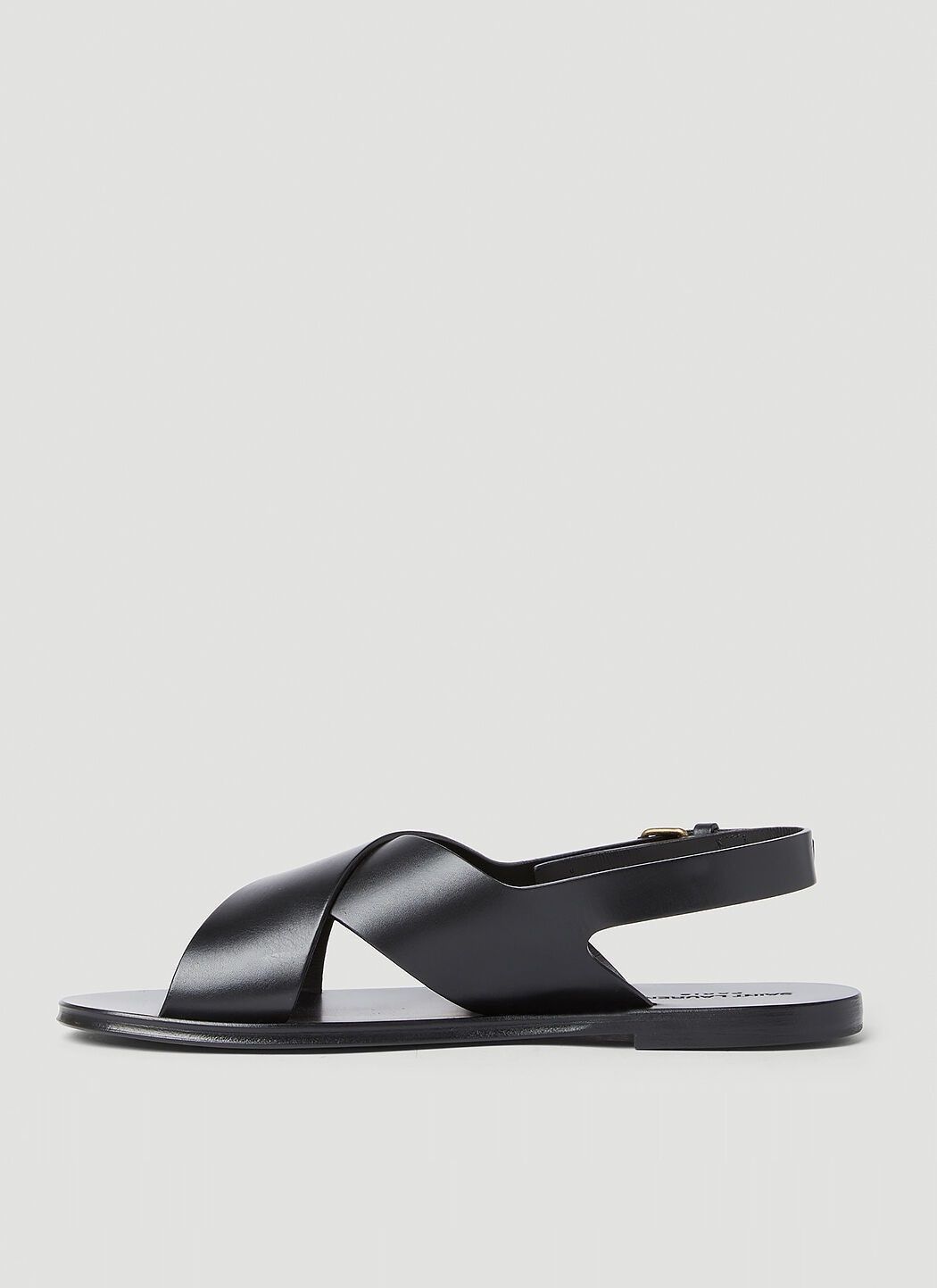Saint Laurent Paris Saint Laurent Paris Mojave Sandals - Black Calf Leather Size US 8 / EU 41 - 2 Thumbnail