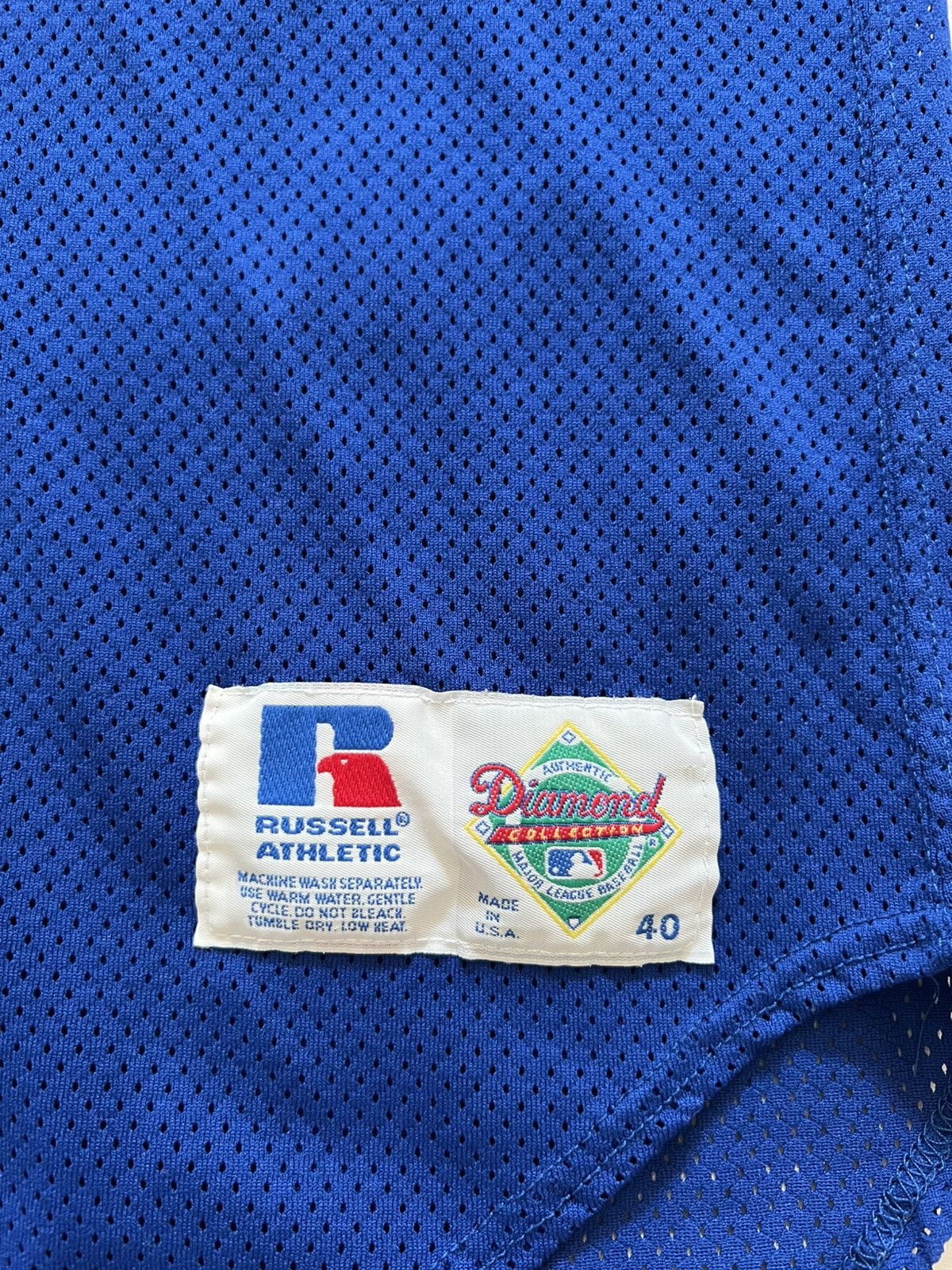 MLB × Russell Athletic 90’s Russell Chicago Cubs BP jersey size 40 (Made in USA 🇺🇸) Size US M / EU 48-50 / 2 - 4 Thumbnail