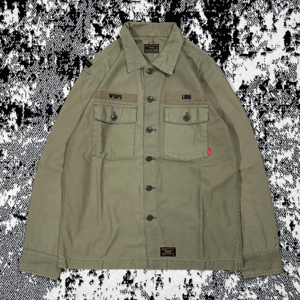 Wtaps WTAPS BUDS LS SHIRT COTTON SATIN 17SS - LIMA | Grailed