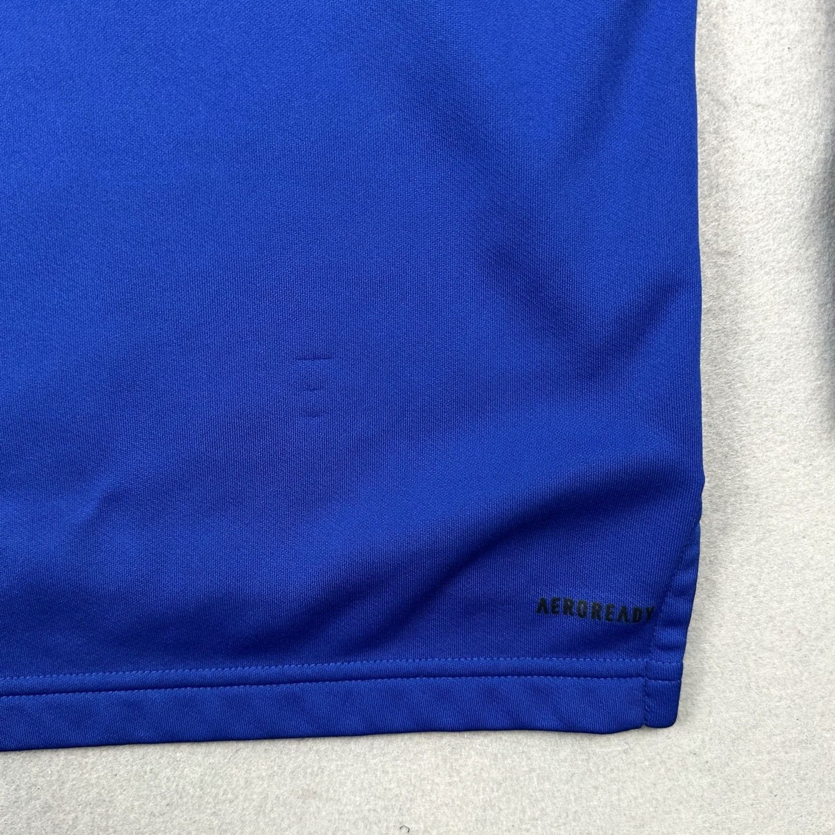 Adidas Adidas Pullover Sweatshirt Men 2XL Blue 1/4 Zip Golf Sports Solid Casual Collared Knit Logo Size US XXL / EU 58 / 5 - 4 Thumbnail