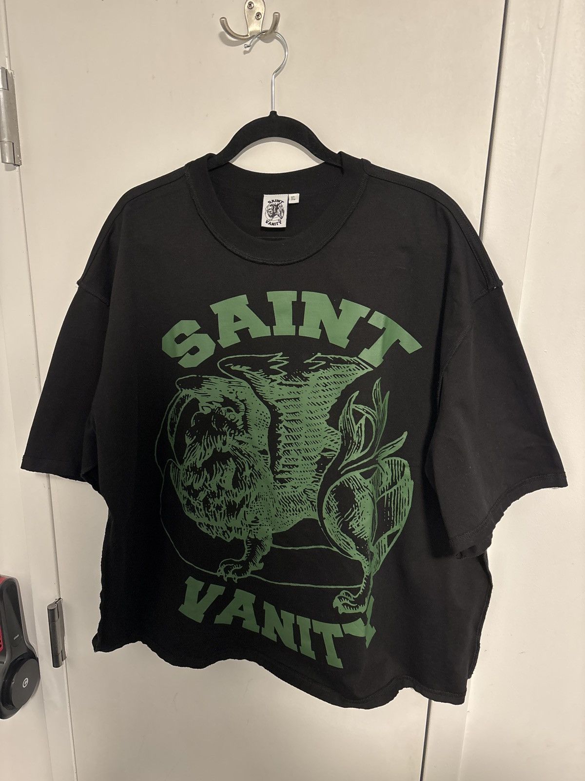 Saint Vanity Green Logo Saint Vanity Tee Size US XL / EU 56 / 4 - 1 Thumbnail