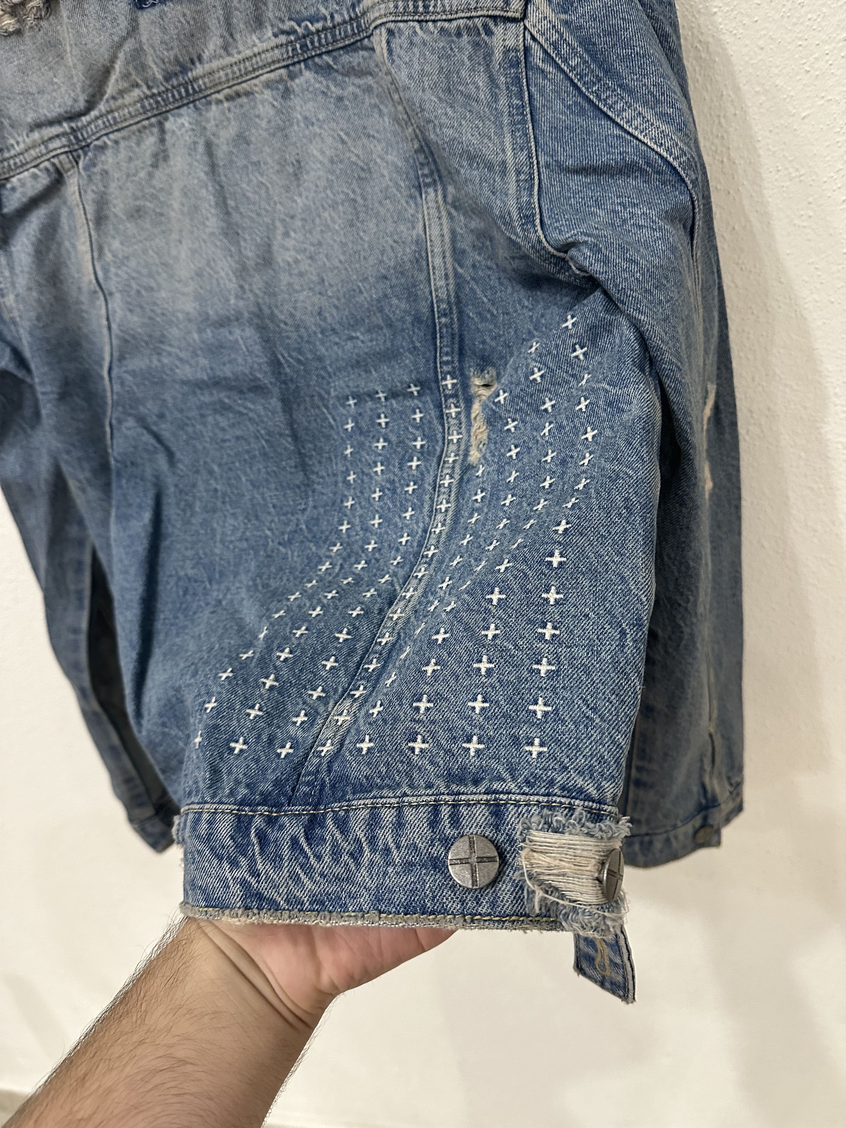 Ksubi Ksubi Heritage Repair Denim Jacket Medium Size US M / EU 48-50 / 2 - 3 Thumbnail