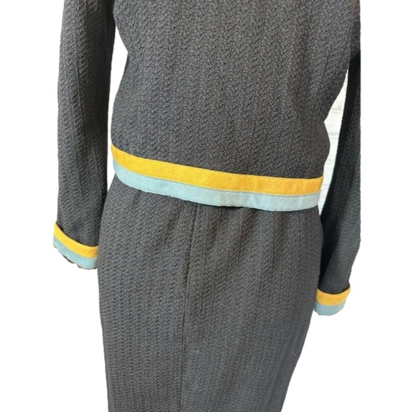 St. John St John Couture Women's Skirt Suit Set Size S / US 4 / IT 40 - 8 Thumbnail