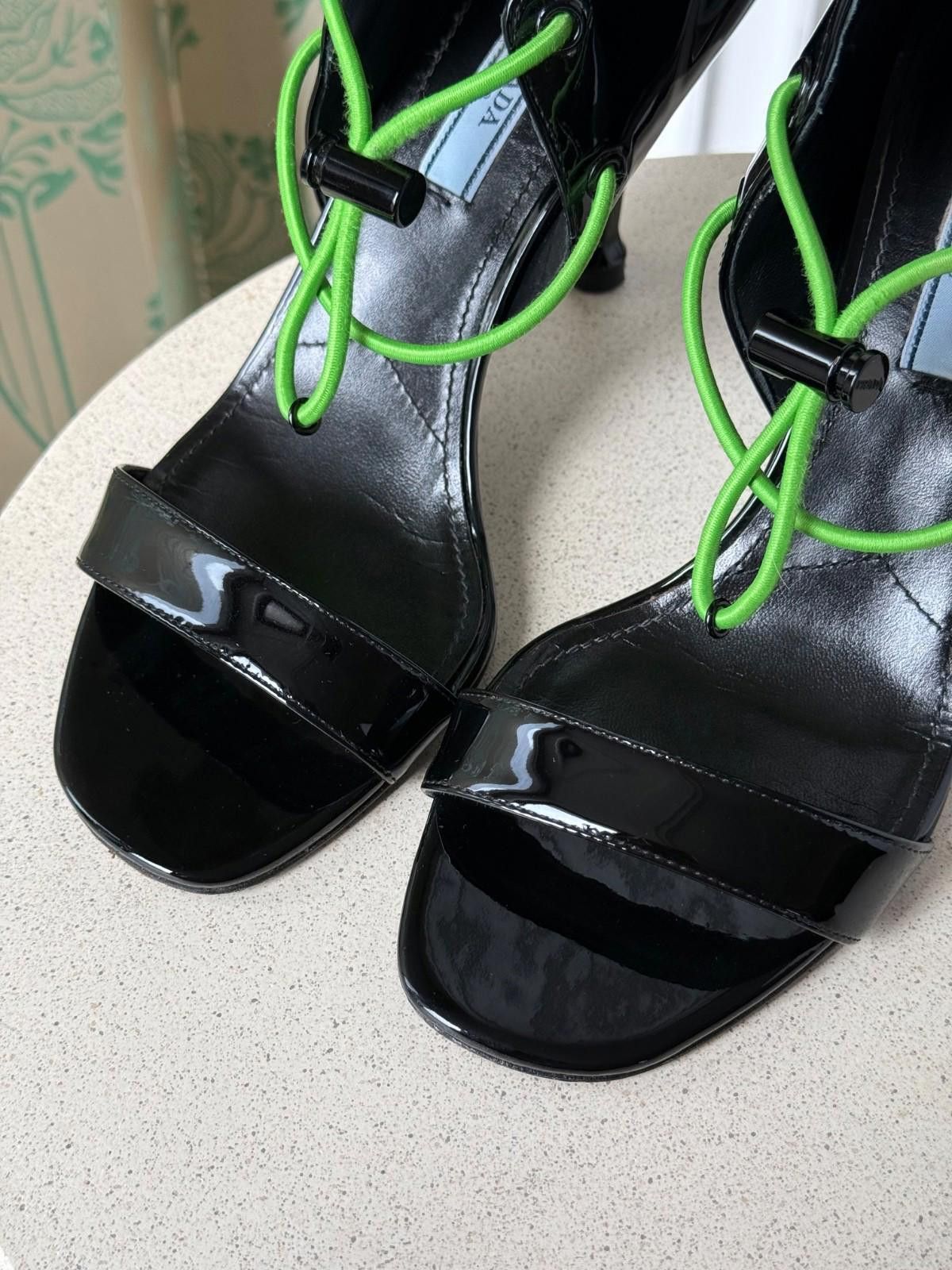 Prada Prada Patent Leather d'Orsay Heels Sandals Size 37 / 7 Size US 7 / IT 37 - 6 Thumbnail