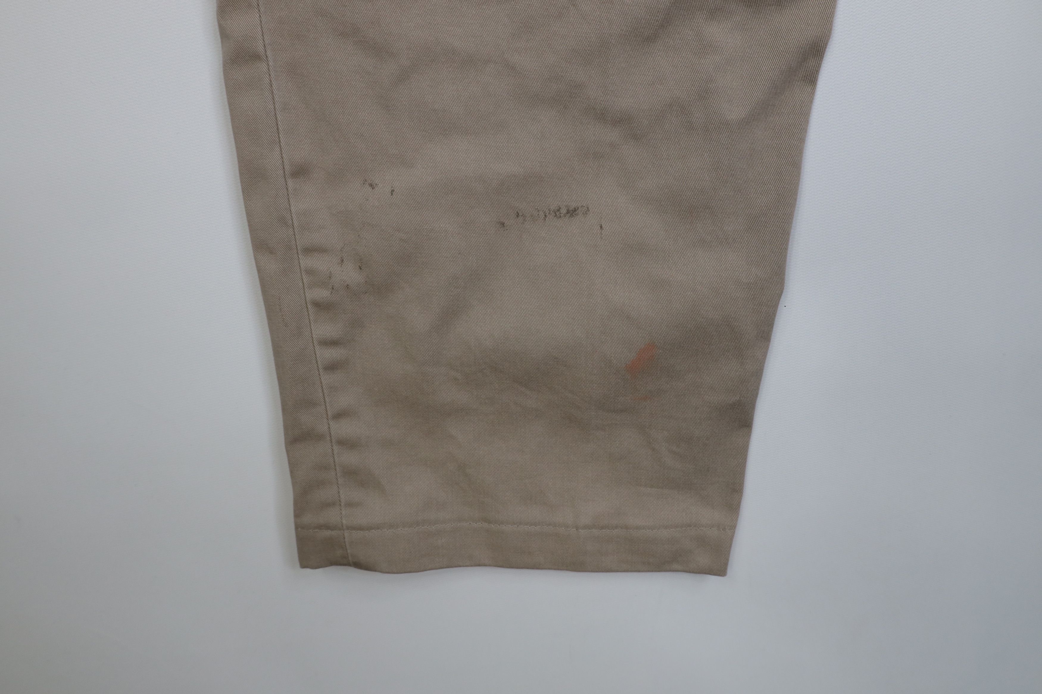 Ralph Lauren Vinage 90s Ralph Lauren Wide Leg Chino Pants Beige Cotton Size US 36 / EU 52 - 14 Thumbnail