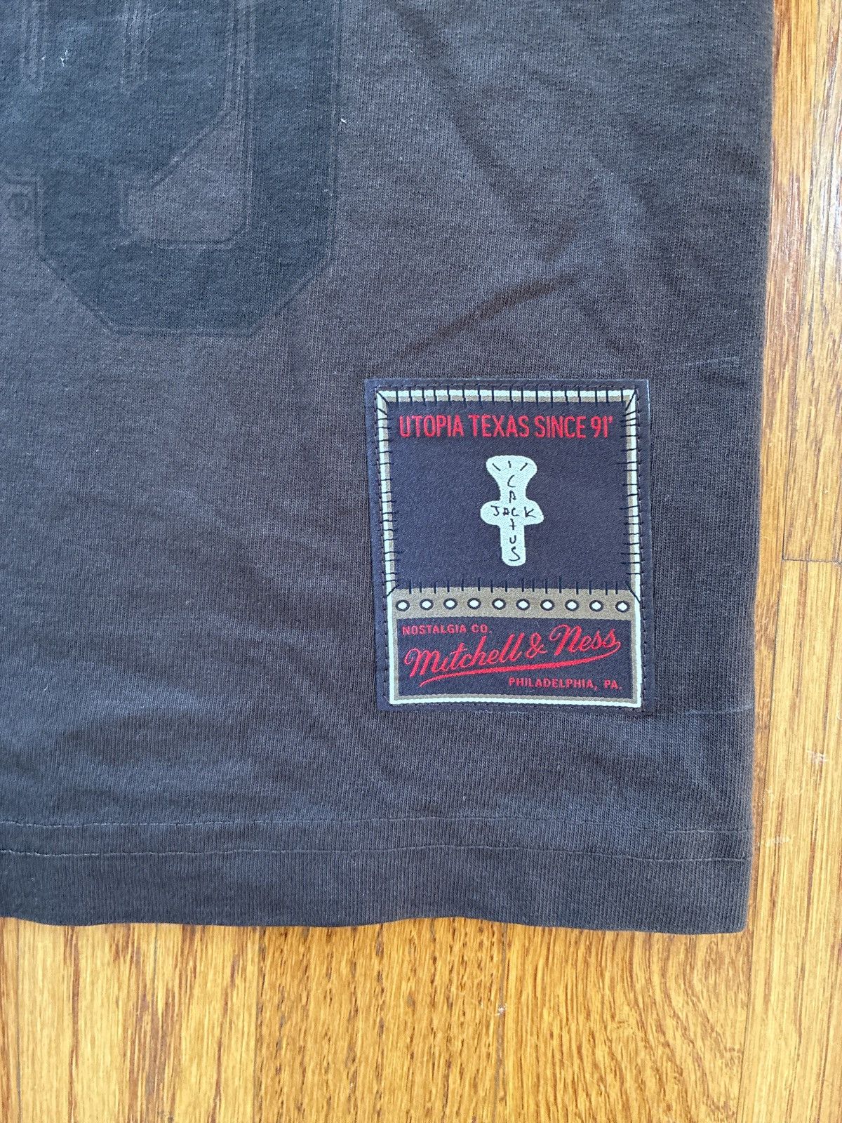 Mitchell & Ness × Travis Scott Travis Scott Oklahoma University Cactus Jack Mitchell & Ness Size US M / EU 48-50 / 2 - 4 Thumbnail