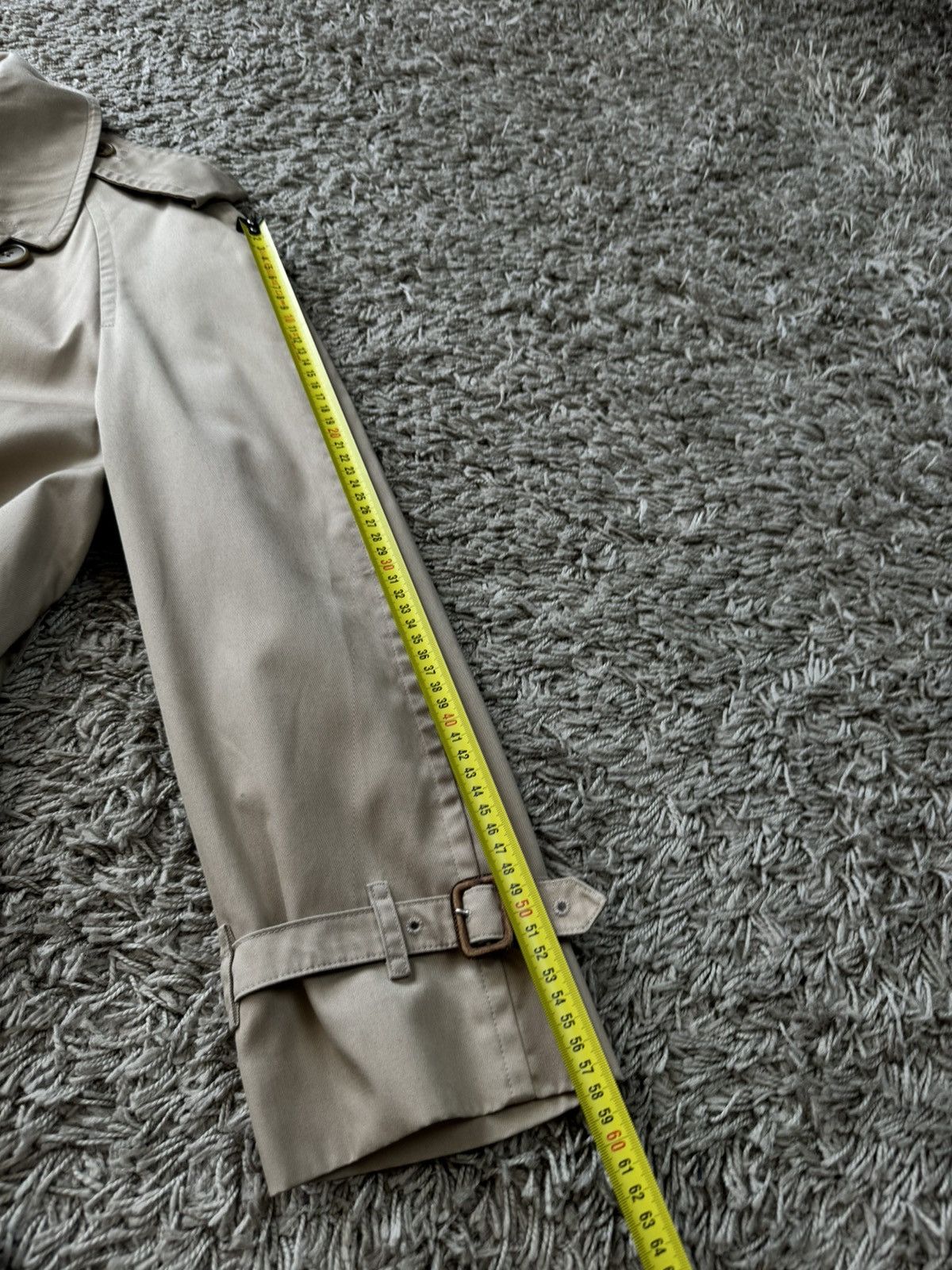 Burberry × Vintage Vintage trench coat Burberry original luxury streetwear item Size M / US 6-8 / IT 42-44 - 8 Thumbnail