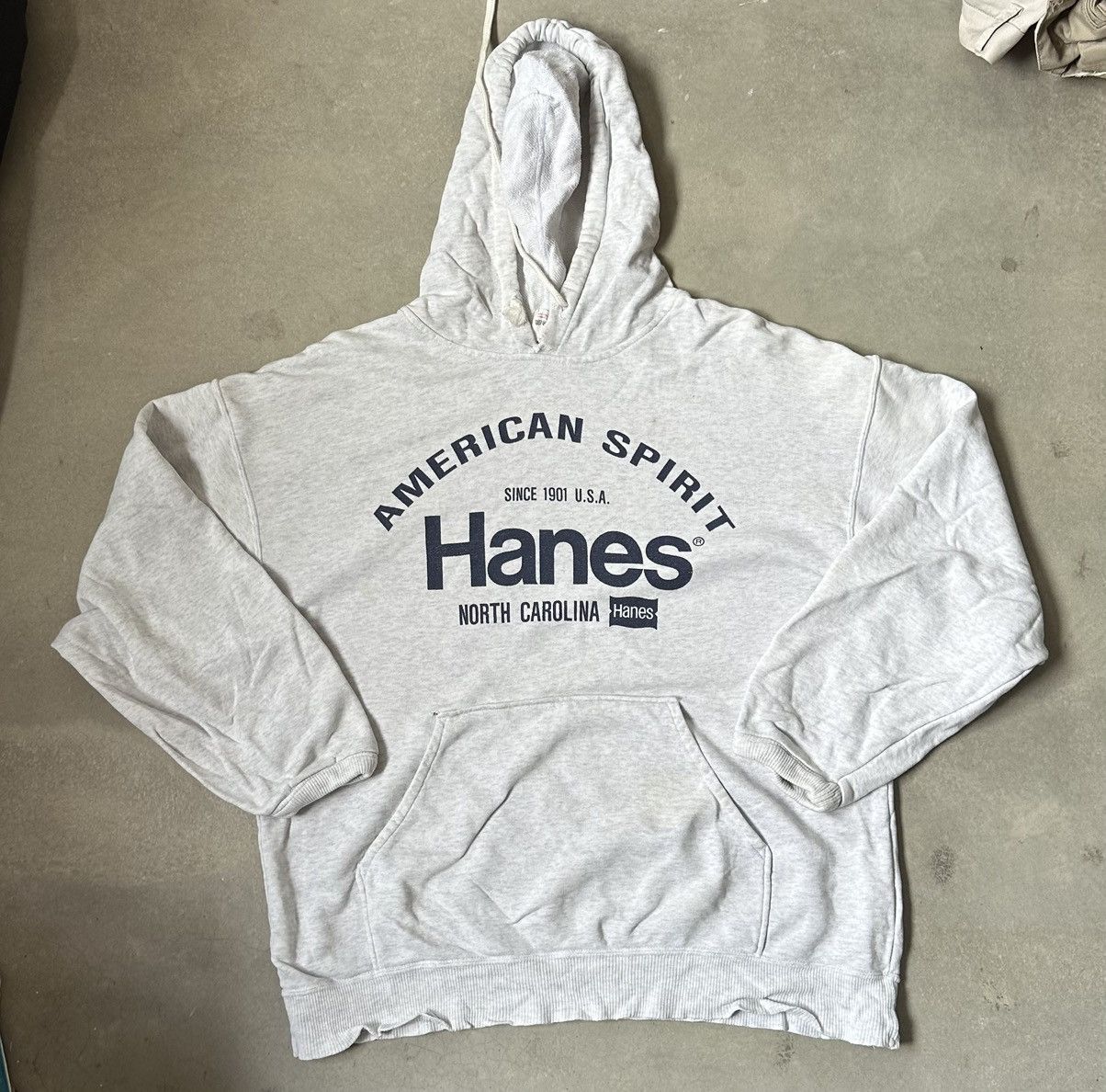 Hanes VINTAGE HANES LOGO SWEATER Size US L / EU 52-54 / 3 - 1 Thumbnail