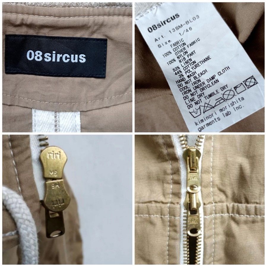08sircus × Kiminori Morishita 08sircus Japan kiminori morishita casual light jacket Size US S / EU 44-46 / 1 - 4 Thumbnail