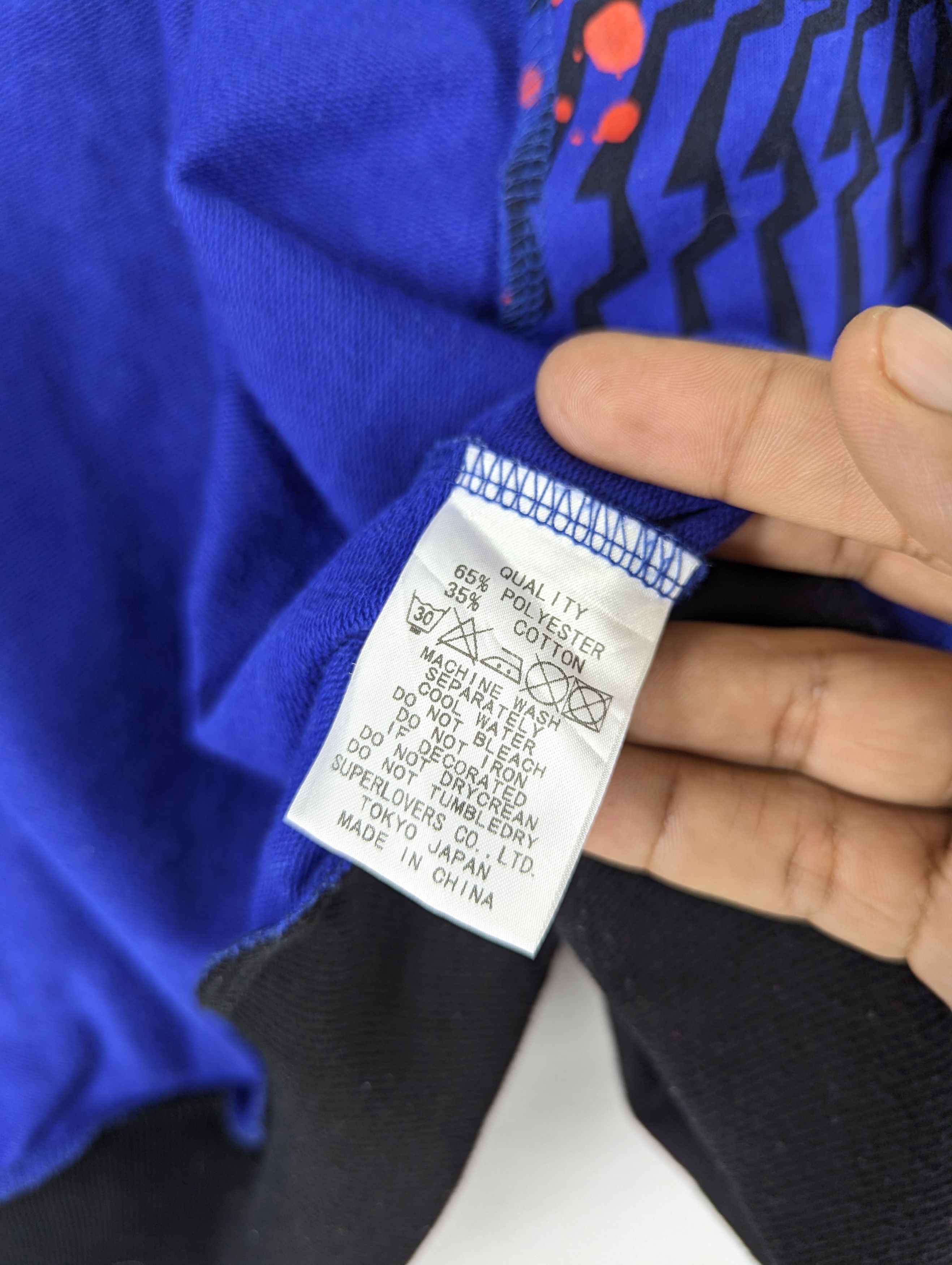 Japanese Brand Super Lovers Lovers Rock Zipper Hoodie Jacket Size US M / EU 48-50 / 2 - 11 Thumbnail