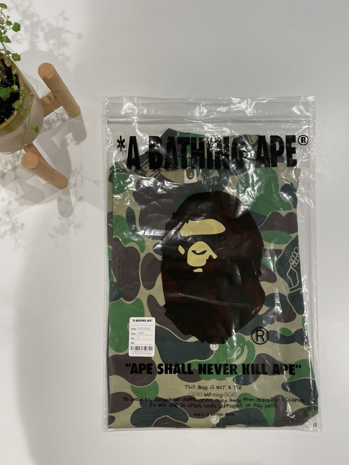 Bape BAYC x BAPE Camo Shirt Size L Size US L / EU 52-54 / 3 - 2 Thumbnail