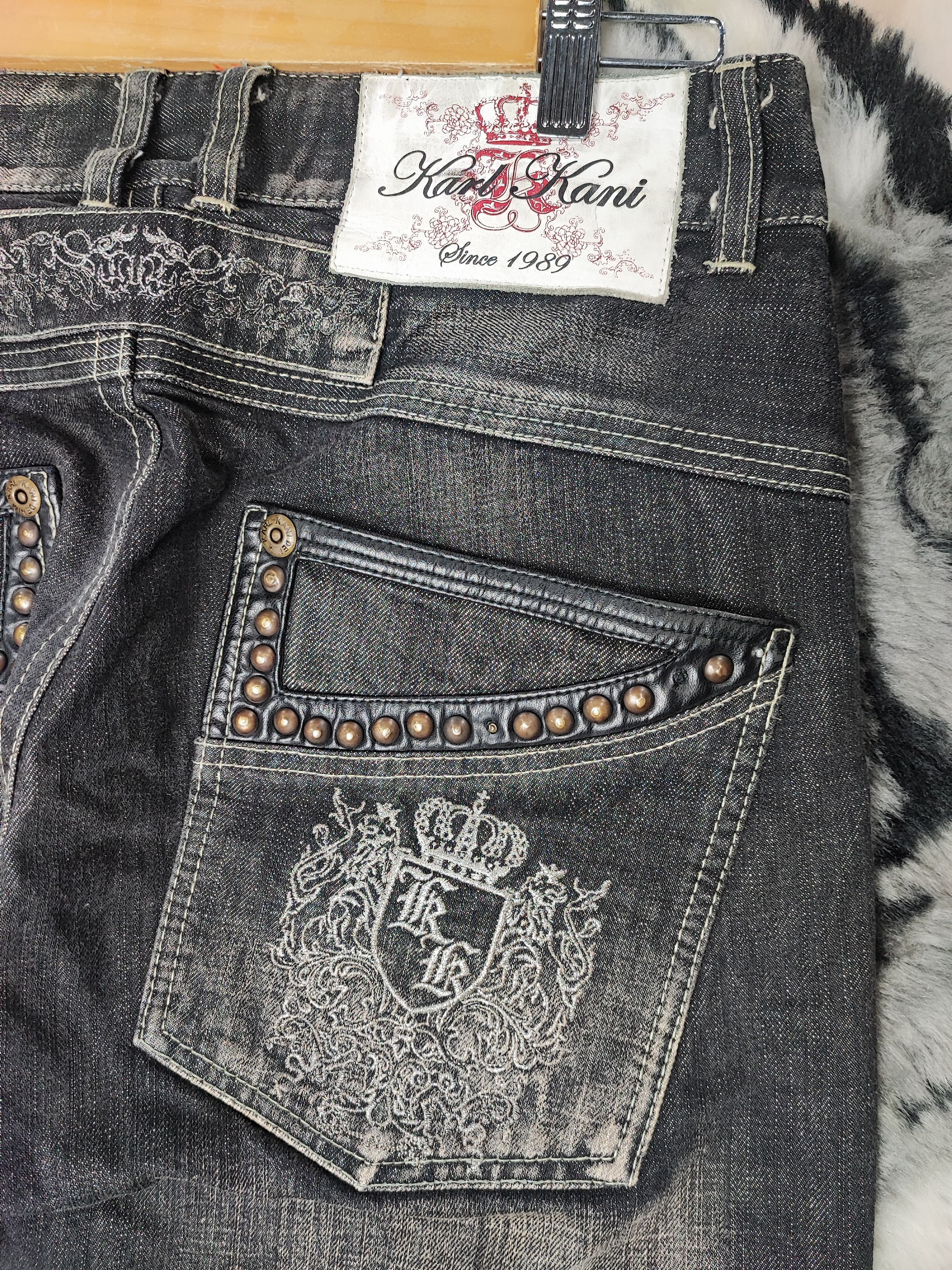 Karl Kani Vintage 90’s Style Karl Kani Baggy Distress Jean Size US 30 / EU 46 - 17 Thumbnail