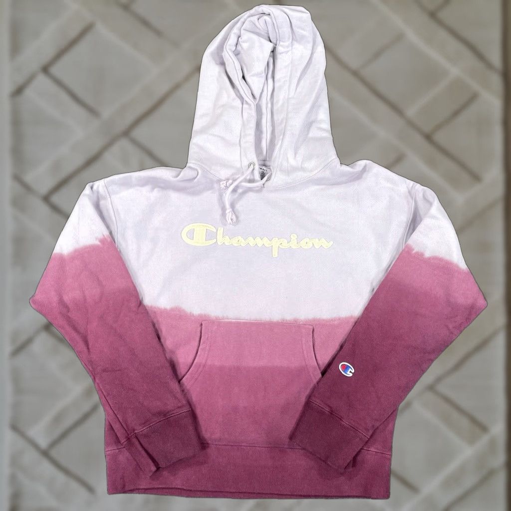 Champion Reverse Weave Ombre Block Ombre Champion Hoodie Champion
