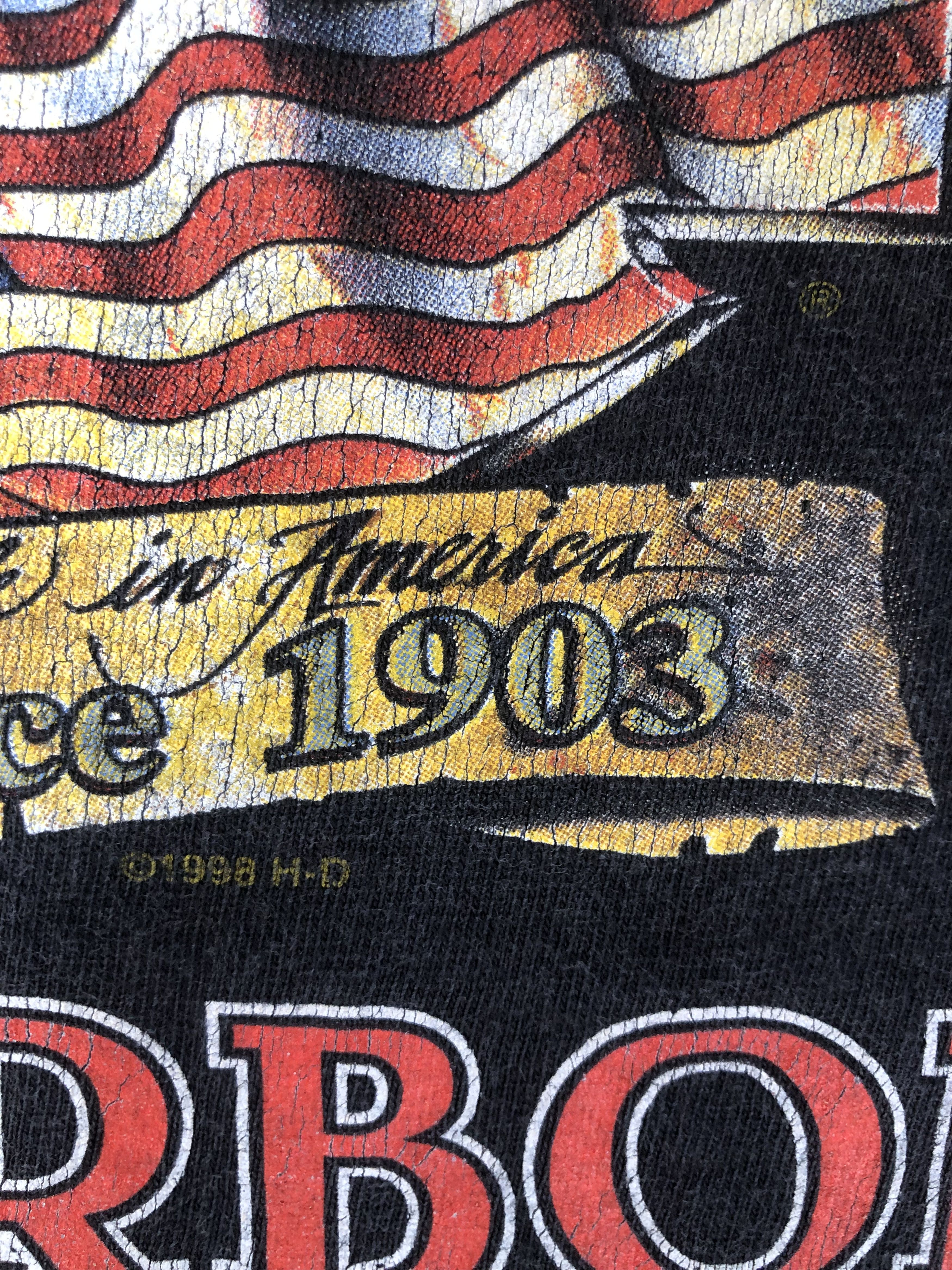Harley Davidson Vintage 90s Harley Davidson Tee Size US XL / EU 56 / 4 - 10 Thumbnail