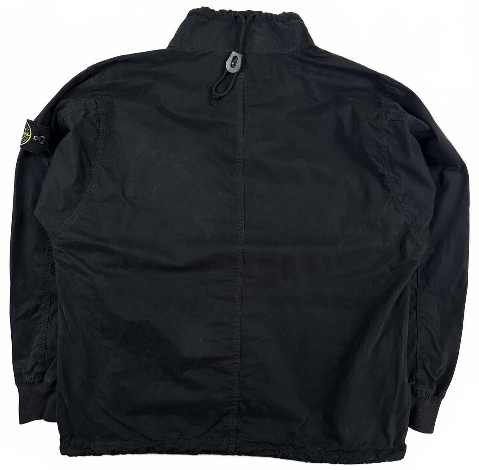 Stone Island Stone Island 1/4 Zip Smock Black Medium Size US M / EU 48-50 / 2 - 4 Thumbnail