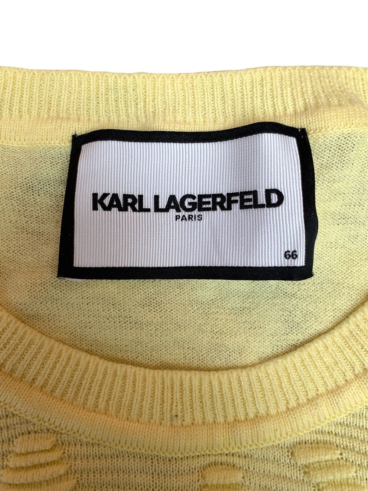 Karl Lagerfeld Karl lagerfeld paris short sleeve sweater Size S / US 4 / IT 40 - 3 Thumbnail