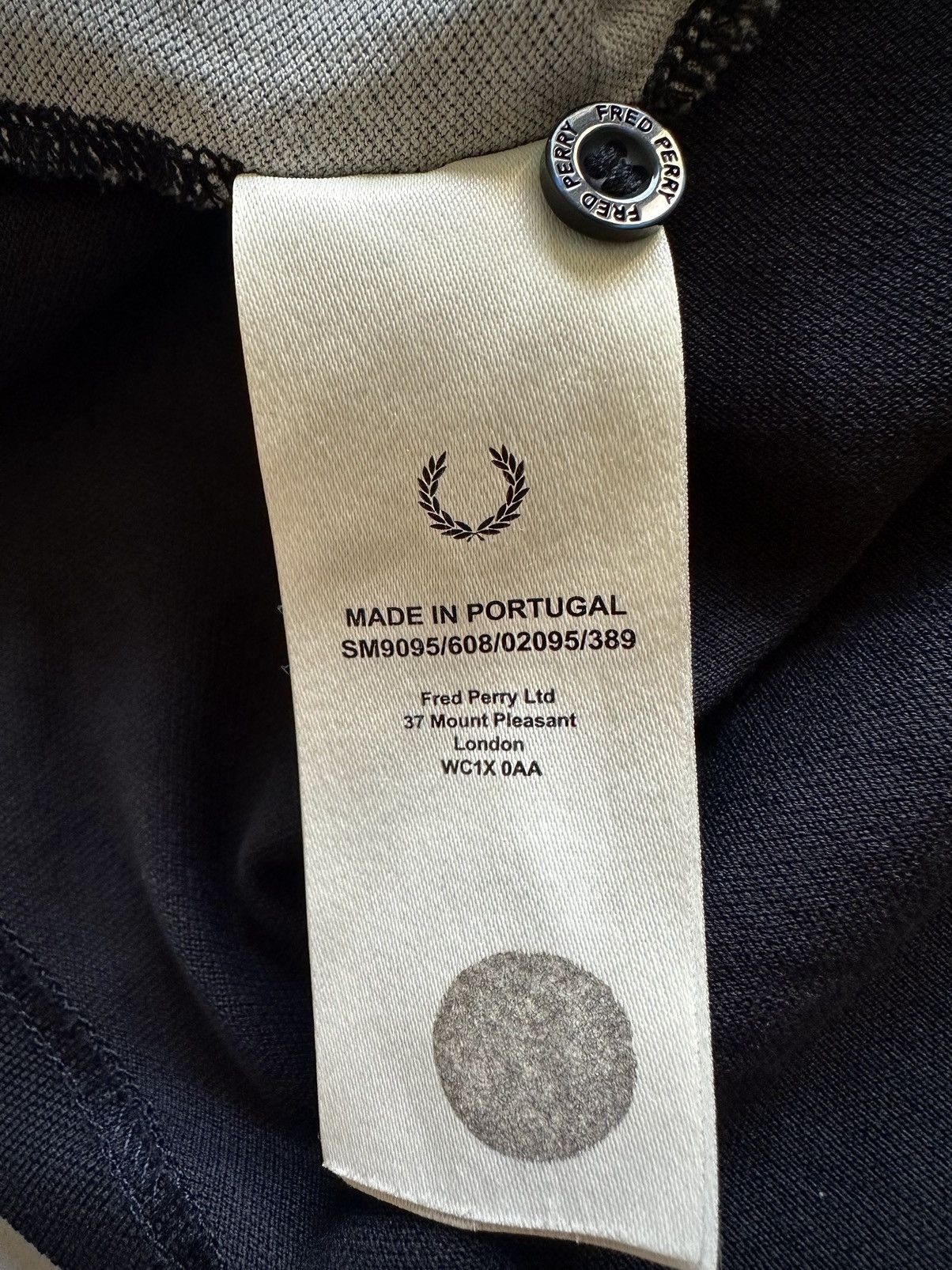 Bape × Fred Perry Bape x Fred Perry Polo black/blue camouflage Size US L / EU 52-54 / 3 - 9 Thumbnail