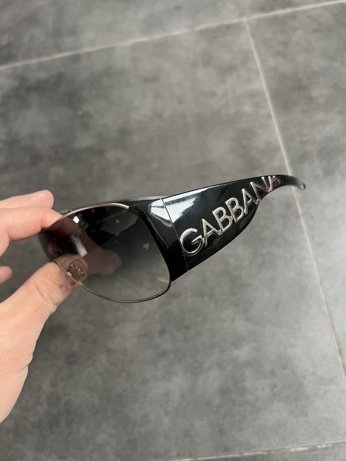 Vintage Dolce Gabbana Masked shield sunglasses