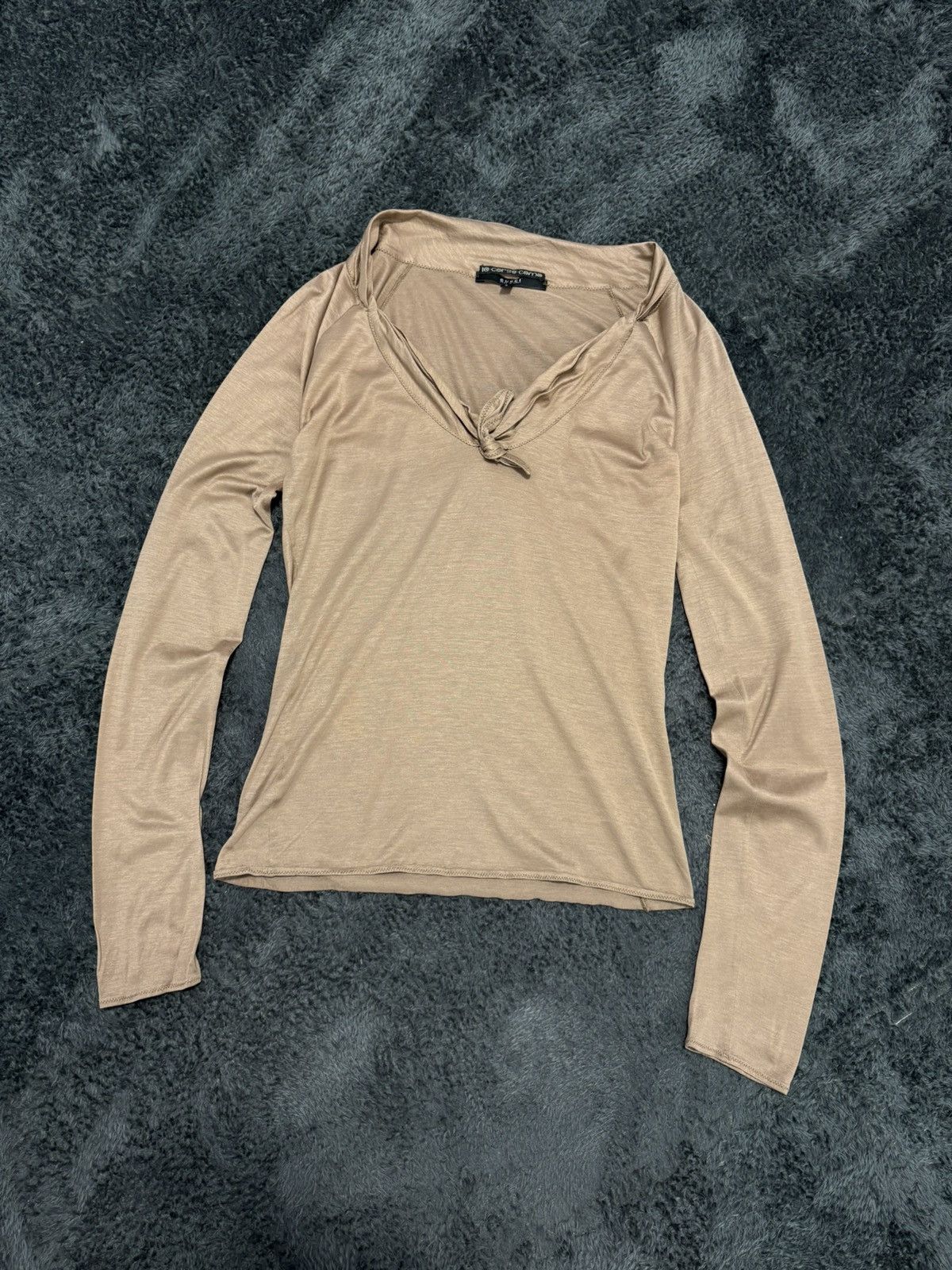 Gucci Vintage Rare Gucci x 10 Corso Como Mesh Cotton Blouse Size L / US 10 / IT 46 - 2 Thumbnail
