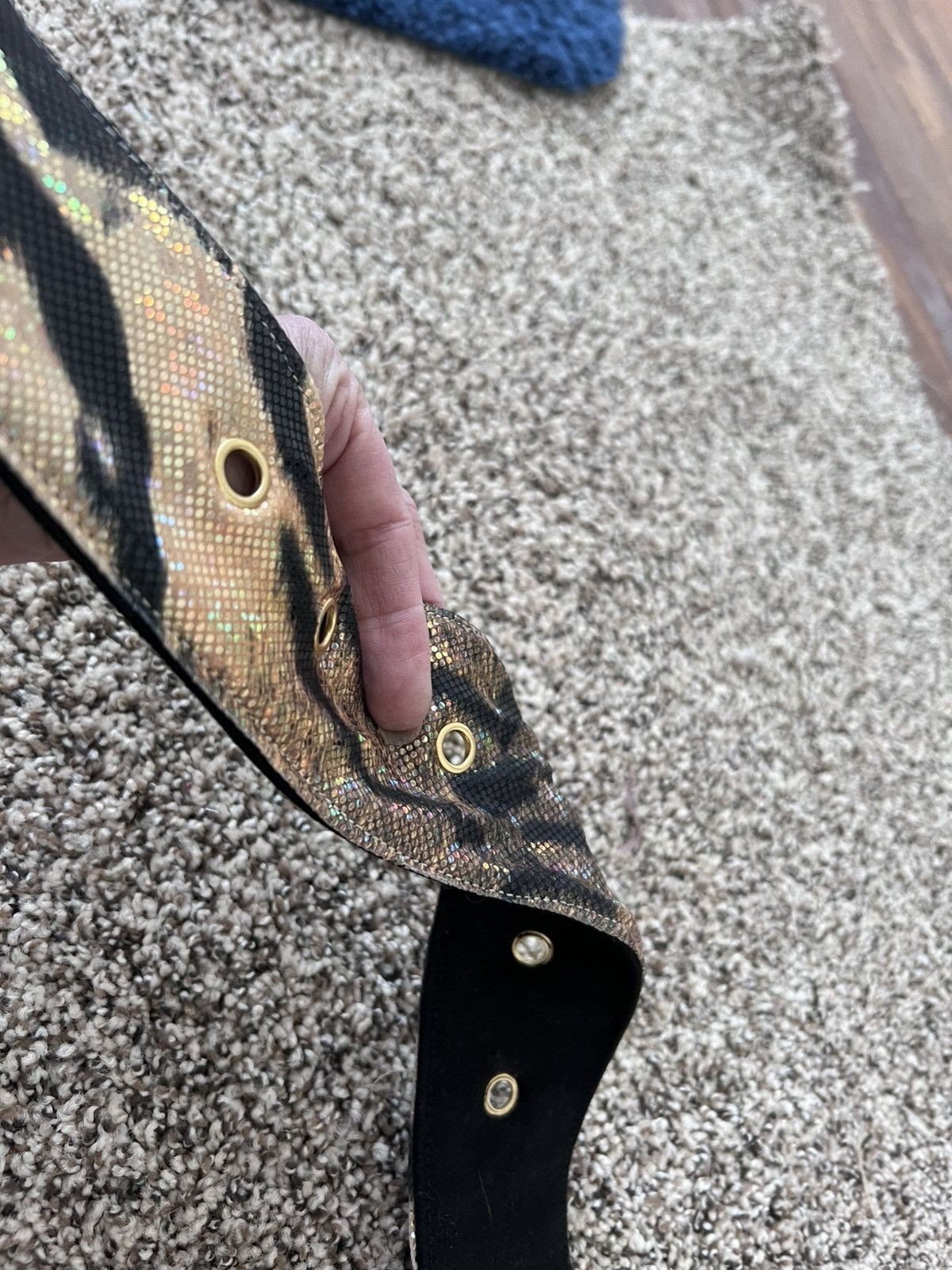 Other Holographic Tiger Belt 32-40 Size 36 - 5 Thumbnail