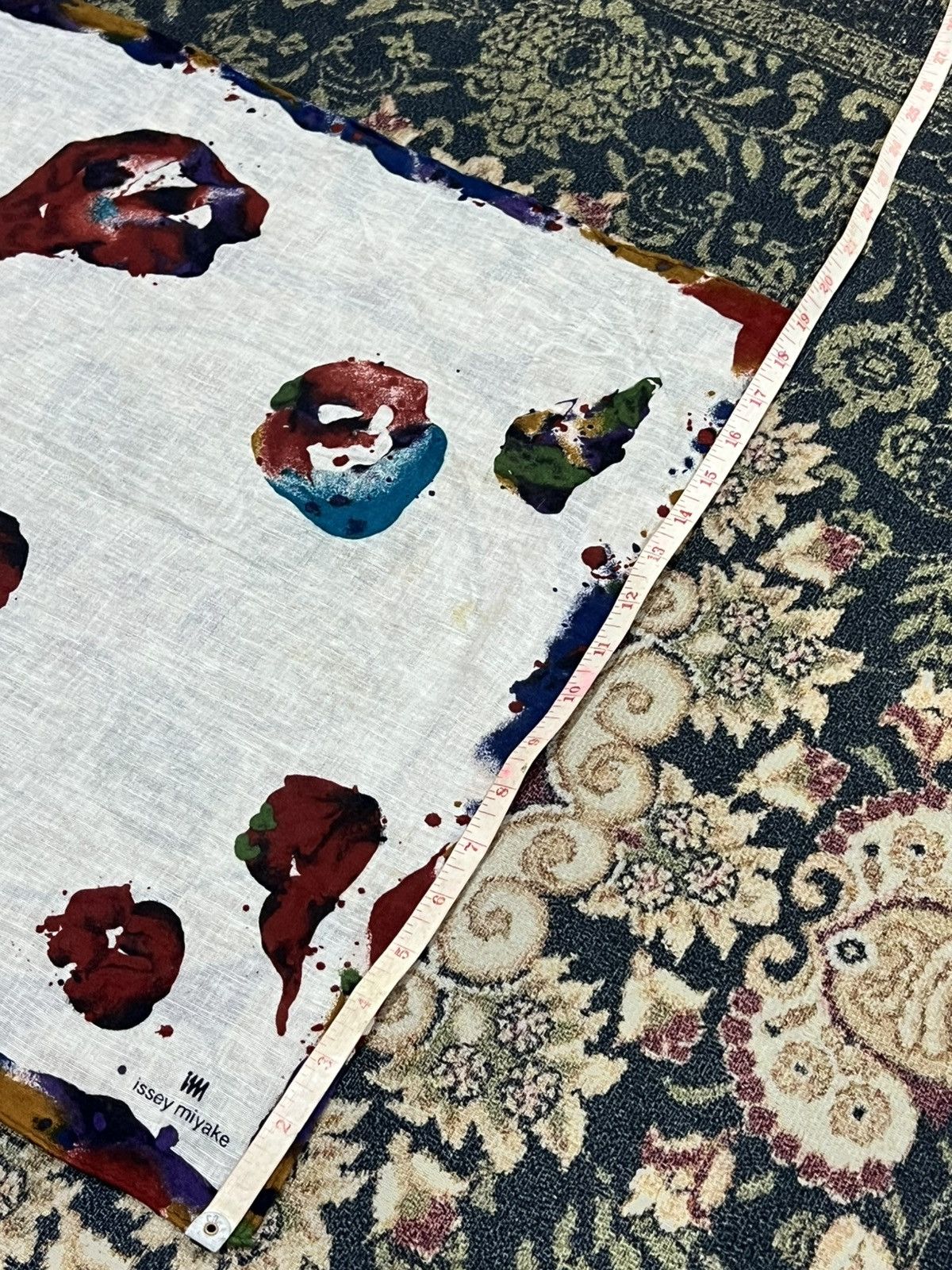 Issey Miyake × Japanese Brand Vintage Issey Miyake Scarf Size ONE SIZE - 5 Thumbnail