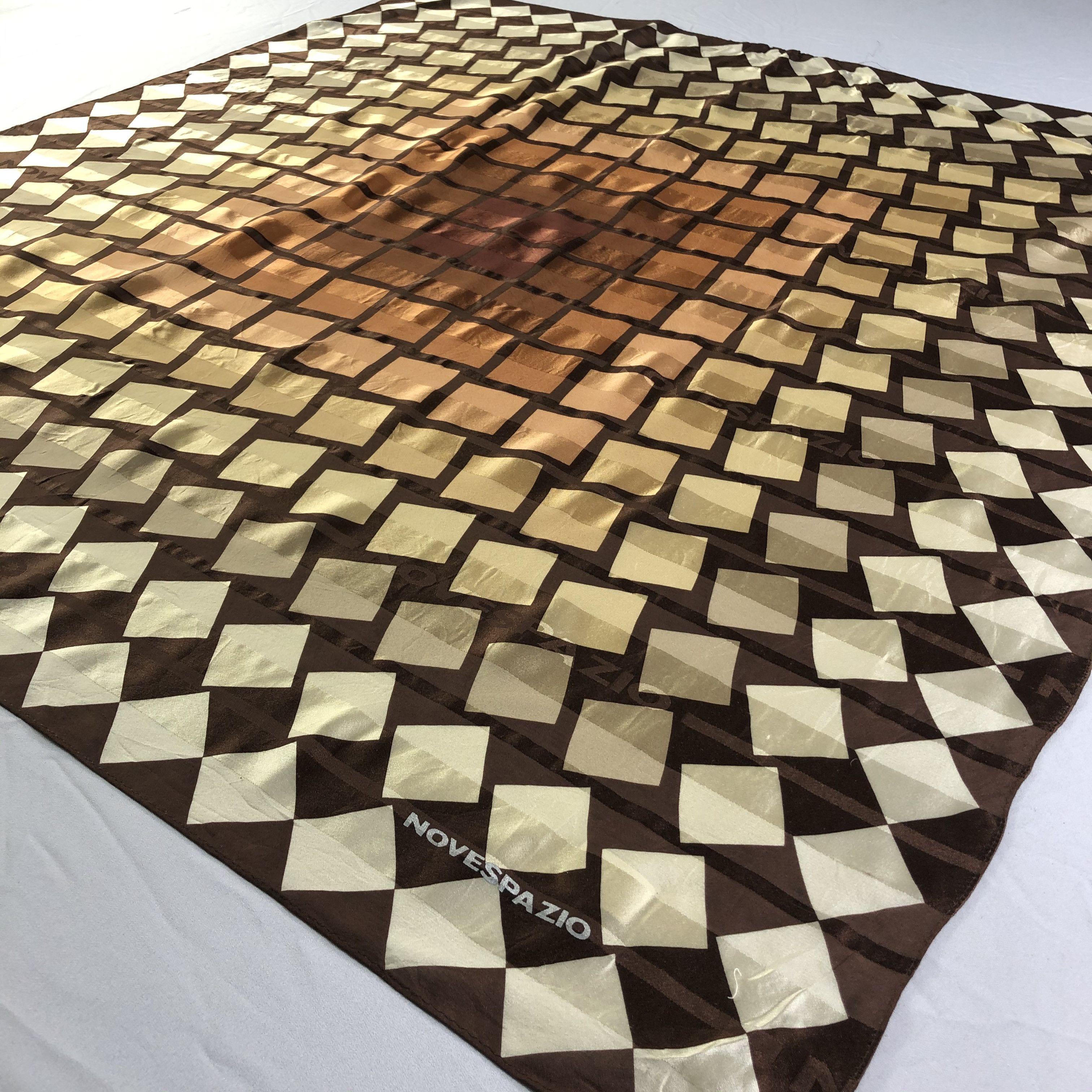 Vintage Vintage Novespazio Silk Scarf Size ONE SIZE - 3 Thumbnail