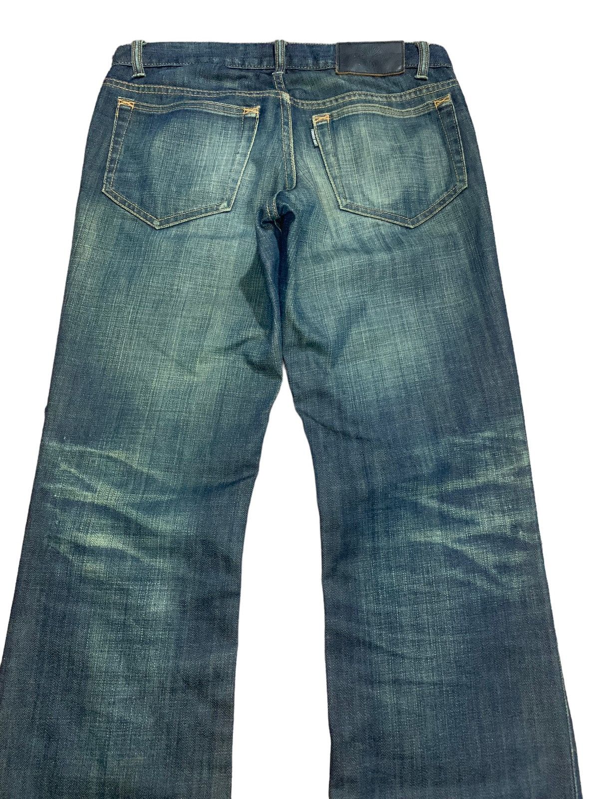 Tornado Mart Tornado Mart 6 pocket mud wash flare denim jeans Size US 30 / EU 46 - 8 Thumbnail