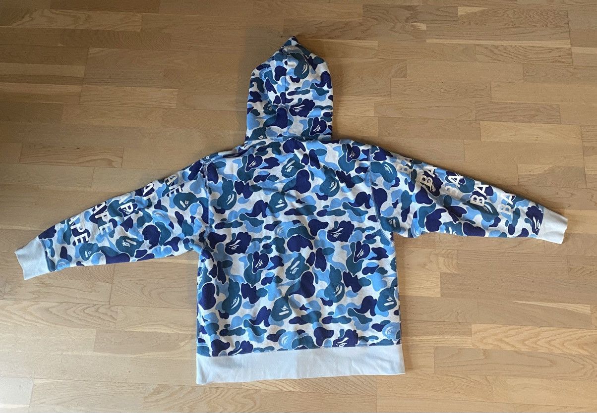 Bape Bape ABC Camo blue zip up hoodie Size US L / EU 52-54 / 3 - 2 Thumbnail