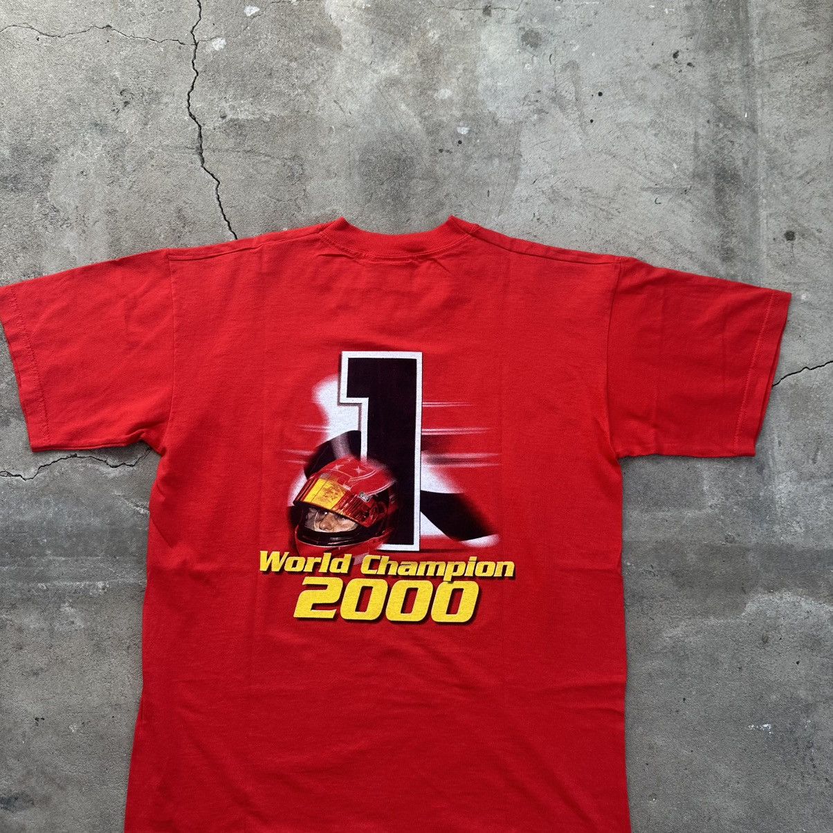 Ferrari Ferrari 2000 Michael Schumacher t shirt vintage F1 racing Size US L / EU 52-54 / 3 - 6 Thumbnail
