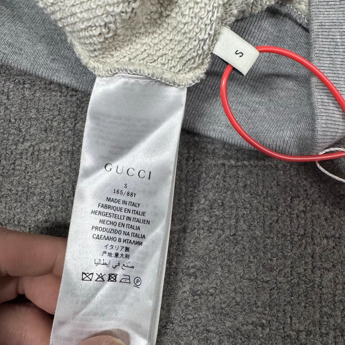 Gucci Gucci Tiger woven logo floral hoodie S 99new Size S / US 4 / IT 40 - 6 Thumbnail