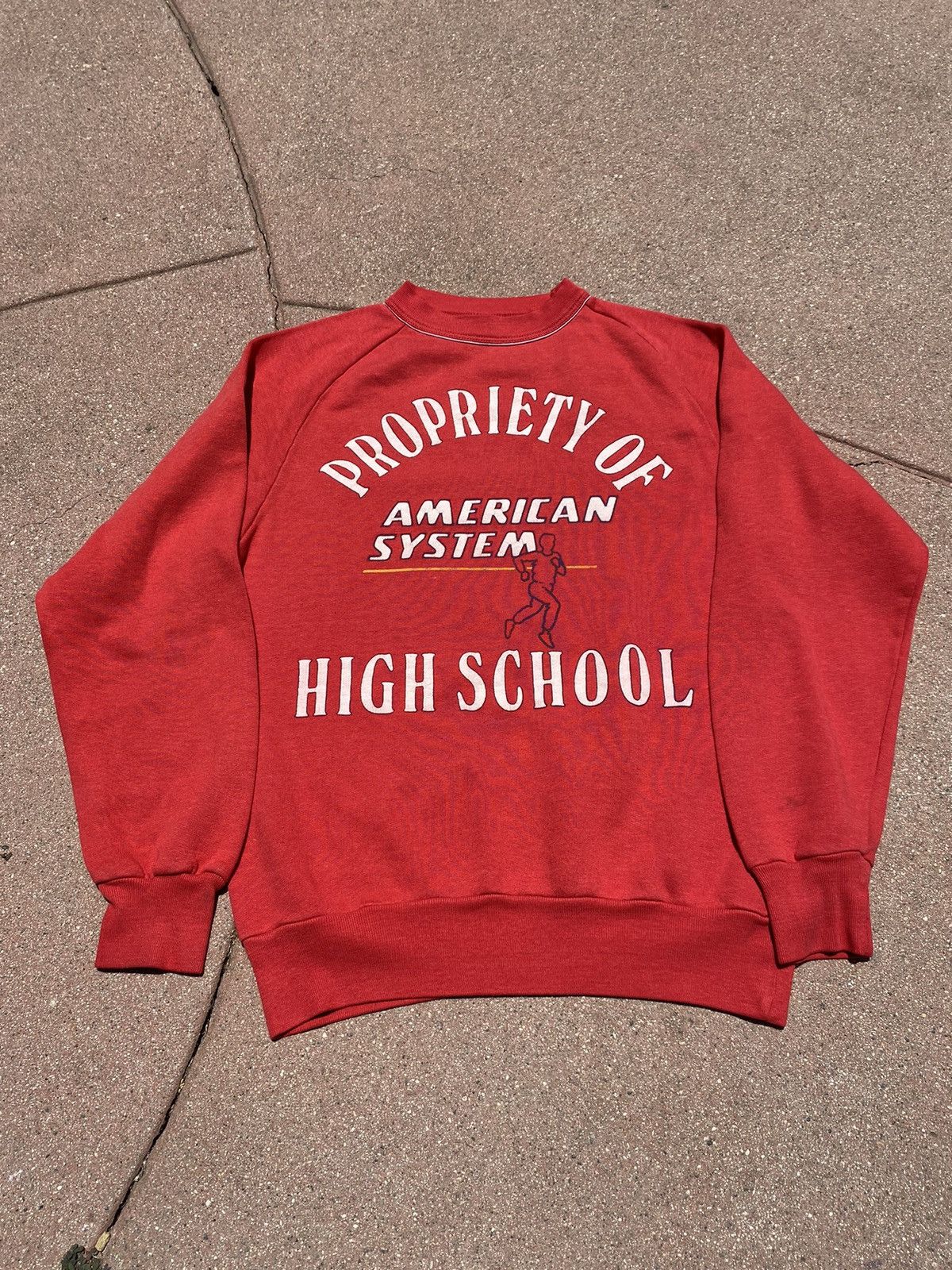 Vintage VINTAGE American System Crewneck Size US M / EU 48-50 / 2 - 1 Thumbnail