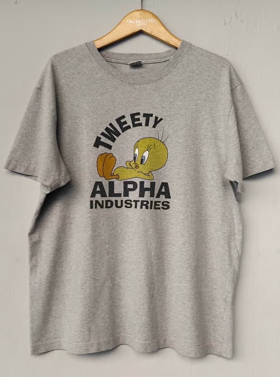 Alpha Industries Alpha Industries X Tweety Vintage tee Size US XL / EU 56 / 4 - 1 Thumbnail