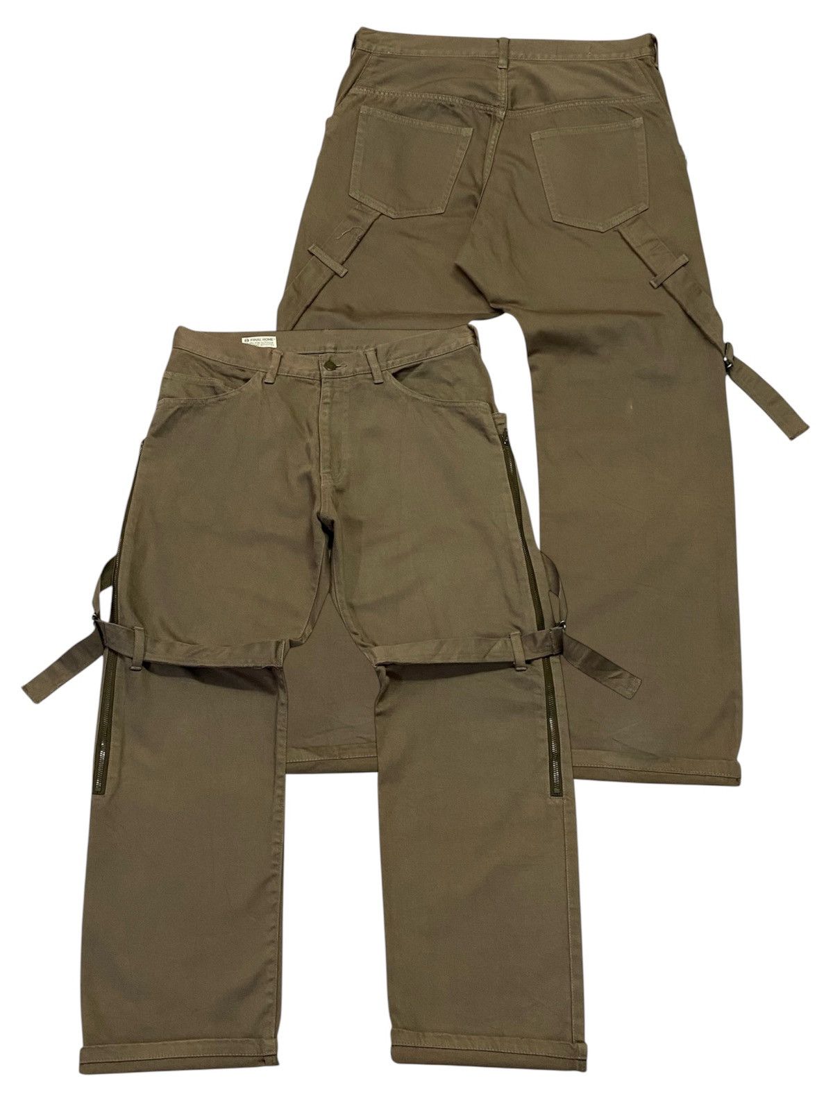 Final Home Issey Miyake Final Home Bondage Pants 32x31 Size US 32 / EU 48 - 1 Thumbnail