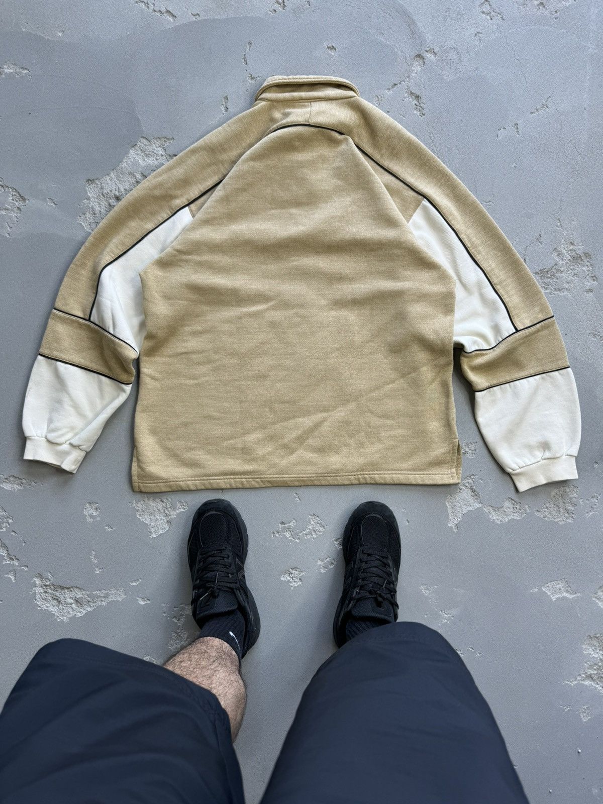Nike × Vintage Sweatshirt Nike Vintage Basic Logo Outdoor Drip Style 90s Size US XL / EU 56 / 4 - 2 Thumbnail
