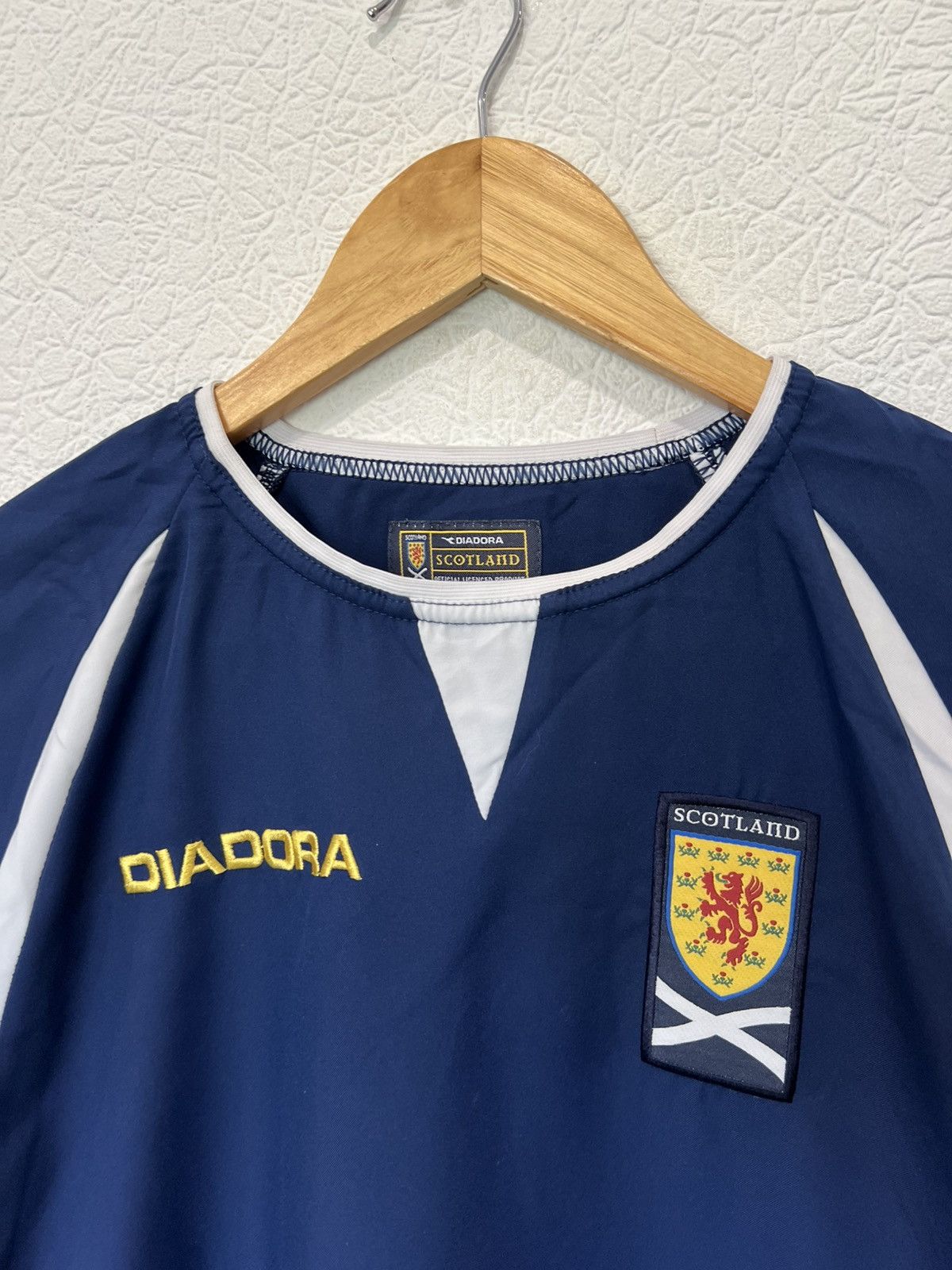 Diadora Diadora Scotland 2003 Home Kit Soccer Jersey Football Shirt Size US S / EU 44-46 / 1 - 2 Thumbnail