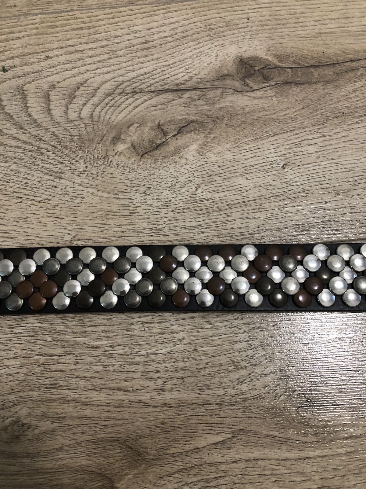 Other Vintage Belts Y2K Rhinestones Punk leather belt Japanese Size ONE SIZE - 6 Thumbnail