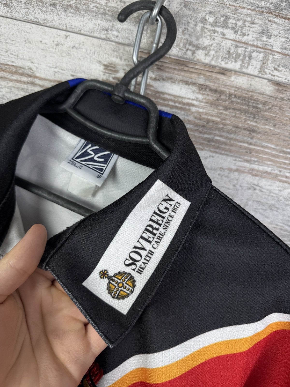 Vintage Bradford Bulls Super League Champions Away Rugby T-Shirt Size US S / EU 44-46 / 1 - 10 Thumbnail