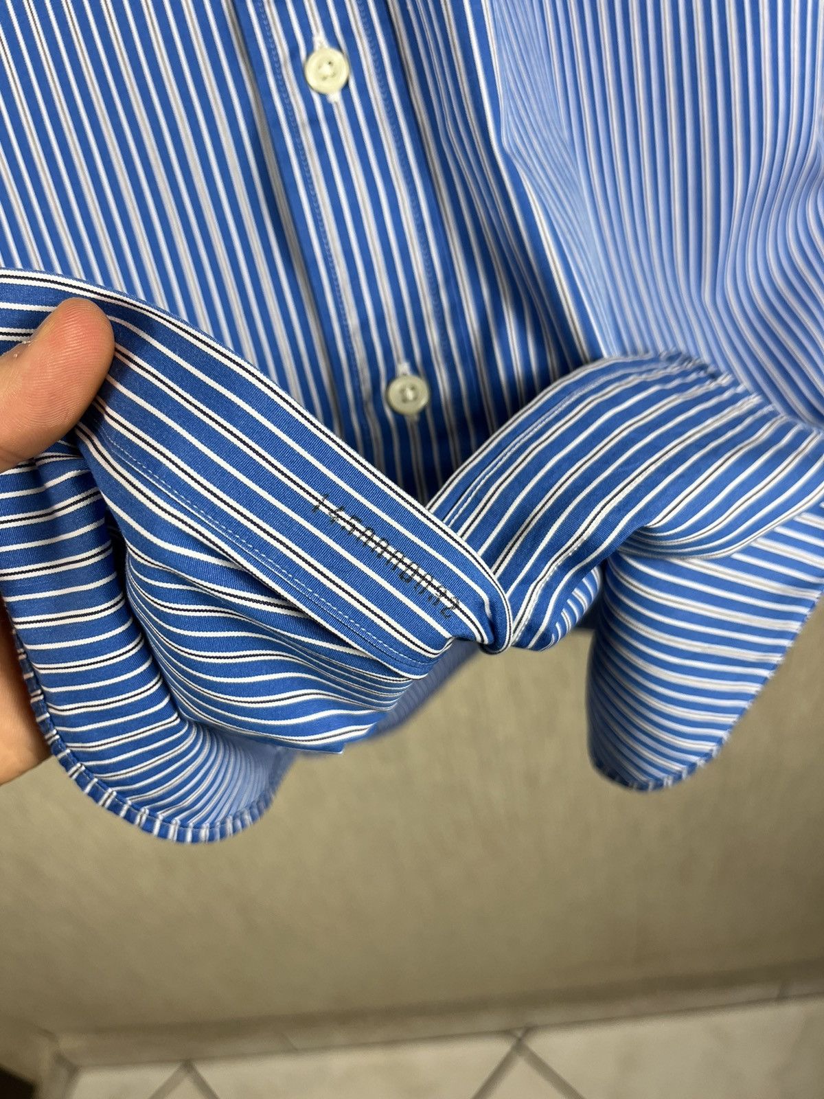 Polo Ralph Lauren × Ralph Lauren × Vintage Vintage Polo Ralph Lauren classic striped old money shirt Size US S / EU 44-46 / 1 - 19 Thumbnail