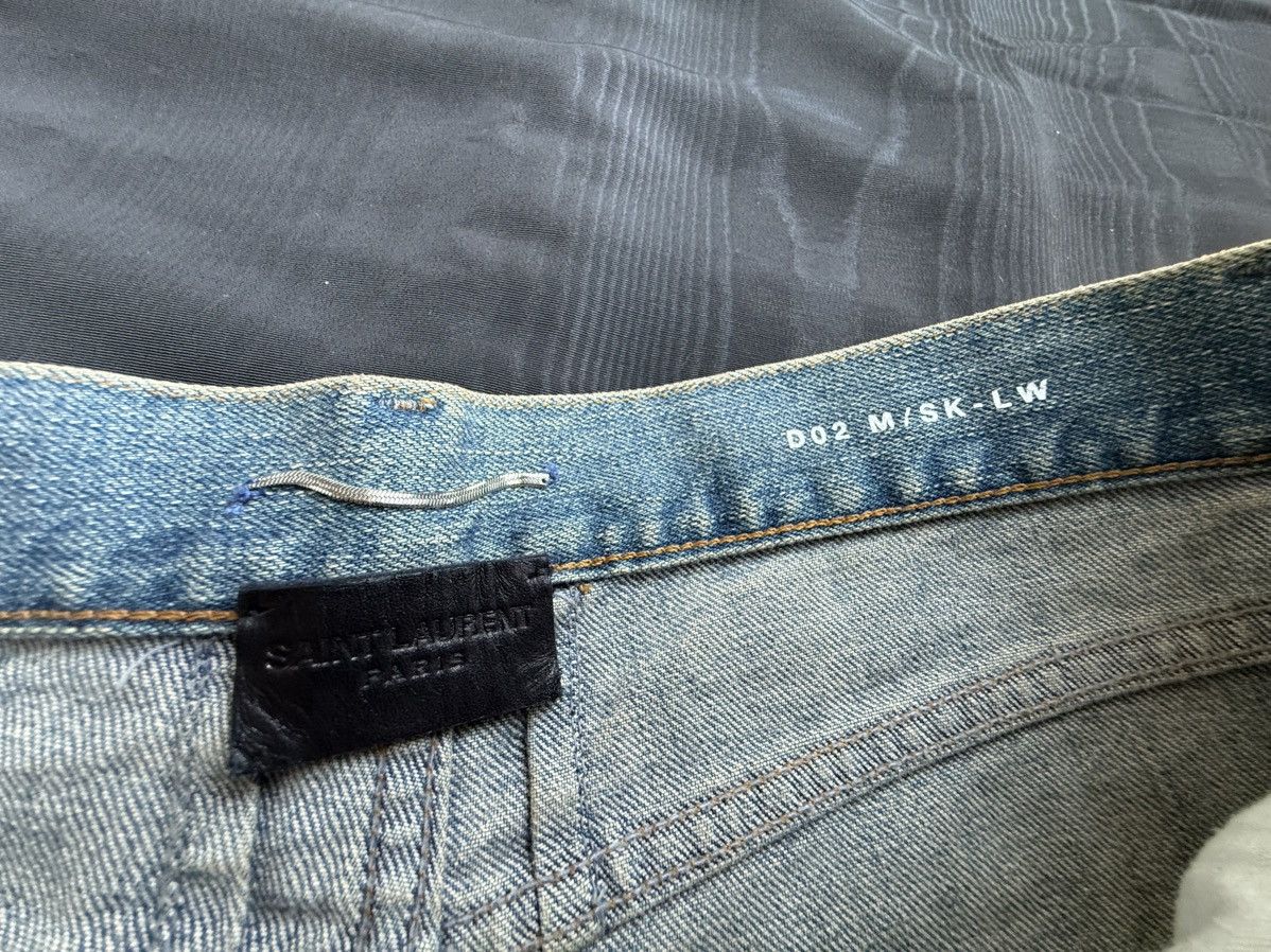 Saint Laurent Paris Holy Grail SS15 Saint Laurent Lenny Kravitz crash rip jeans Size US 31 - 22 Thumbnail