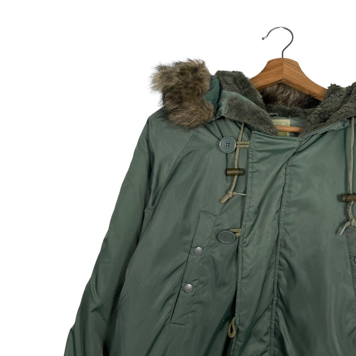Japanese Brand Japanese Brand Freak Military Hooded Parka Jacket Size US M / EU 48-50 / 2 - 6 Thumbnail