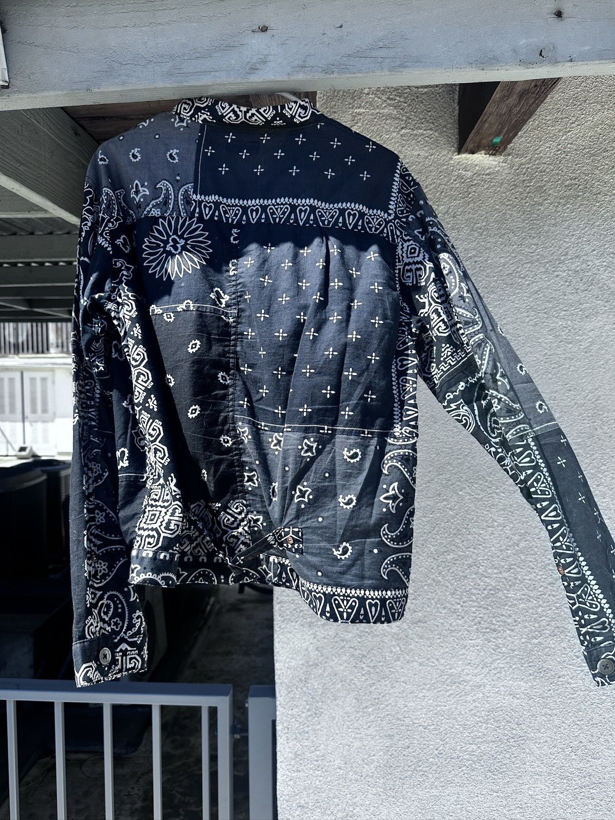 Kapital kapital gauze bandana patchwork button up shirt Size US XL / EU 56 / 4 - 2 Thumbnail