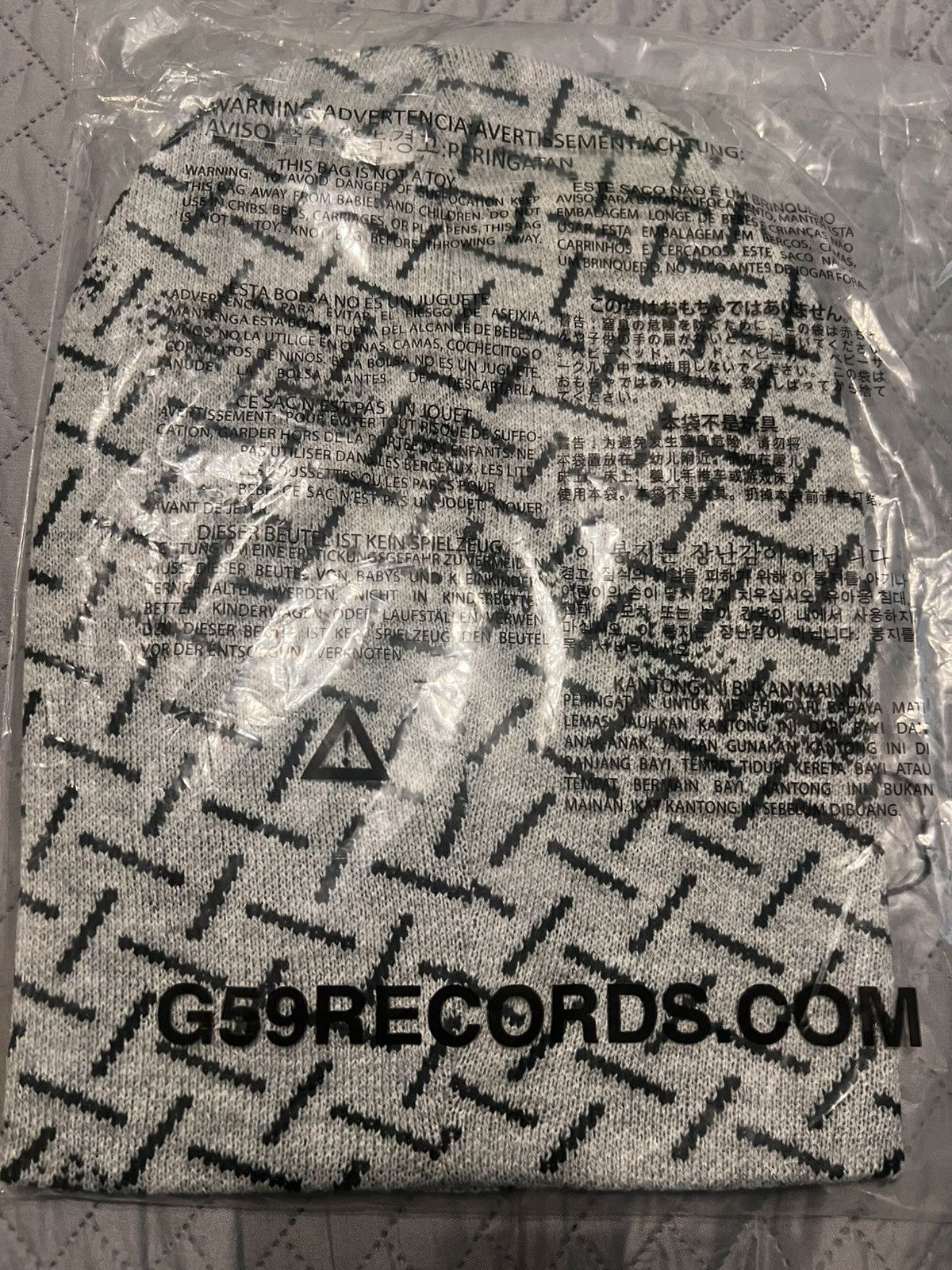 G59 Records G59 TRUCK SKI MASK GREY Size ONE SIZE - 4 Thumbnail