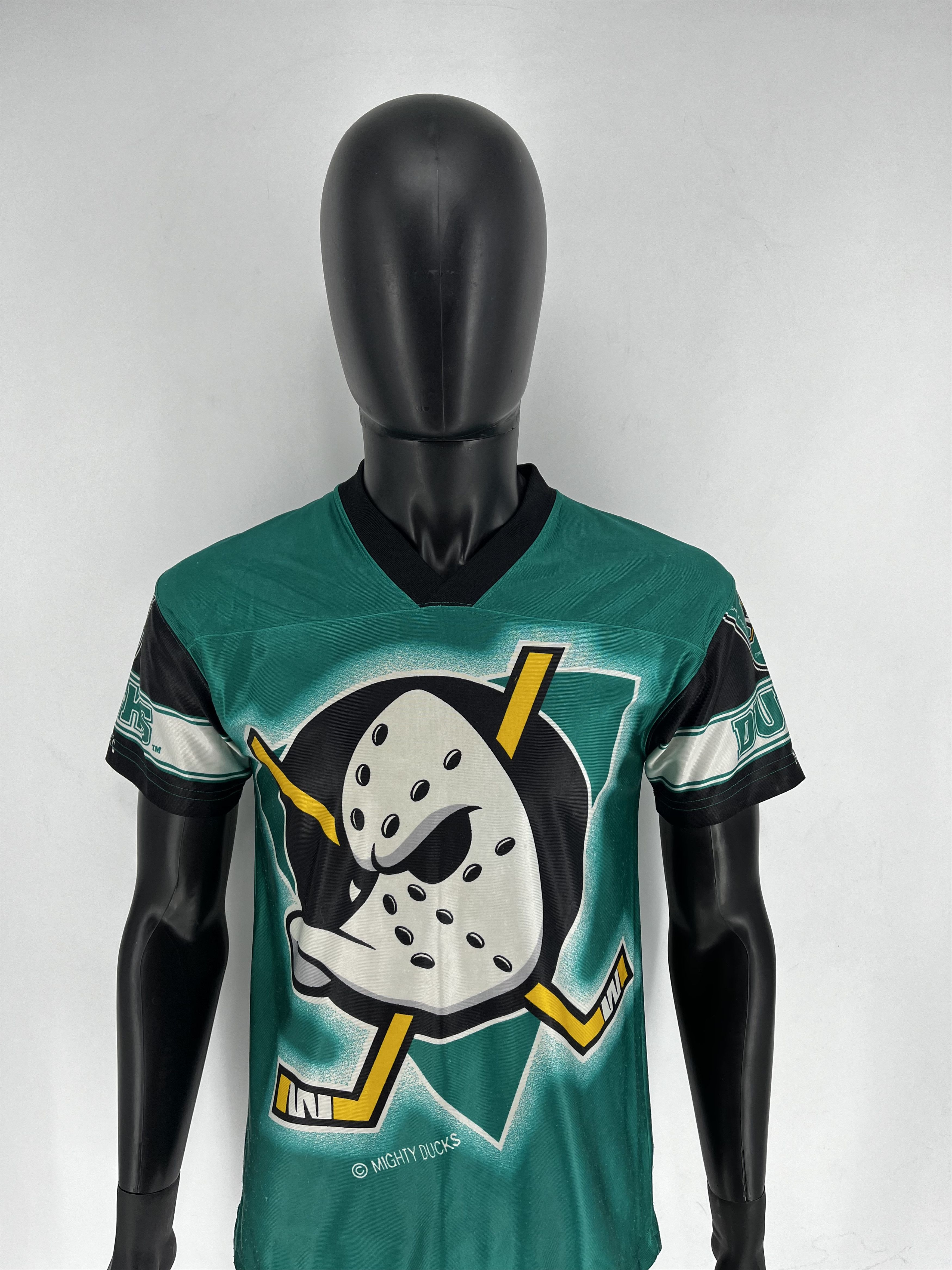 NHL × Nutmeg × Vintage Vintage Mighty Ducks Anaheim Nutmeg Jersey NHL Size US S / EU 44-46 / 1 - 5 Thumbnail
