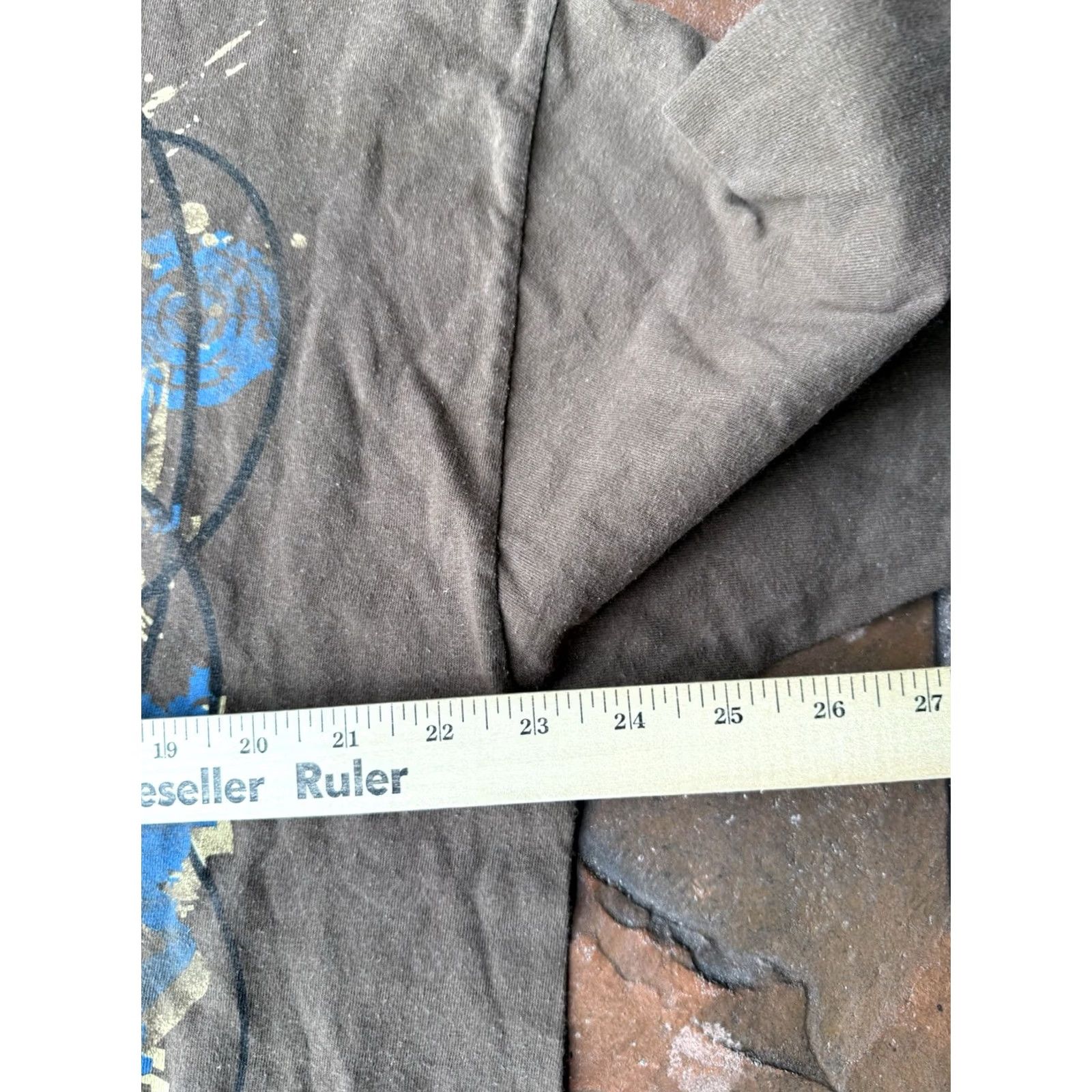 Vintage VINTAGE Alstyle Apparel & Activewear Graphic Long Sleeve T-Shirt XL Brown Crew Neck Men Graphics 90s Grunge Surfer Skater Size US XL / EU 56 / 4 - 4 Thumbnail