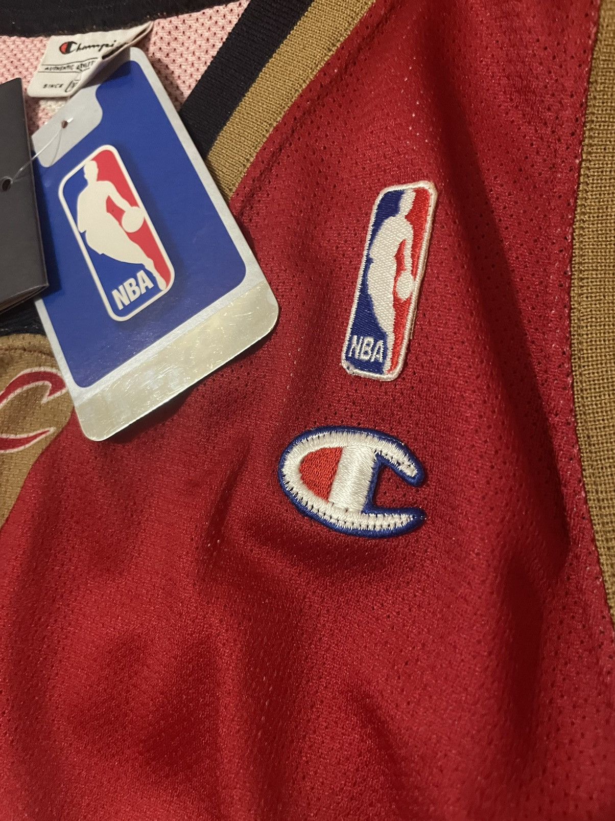 NBA Cleveland Cavaliers Lebron James jersey Champion NWT