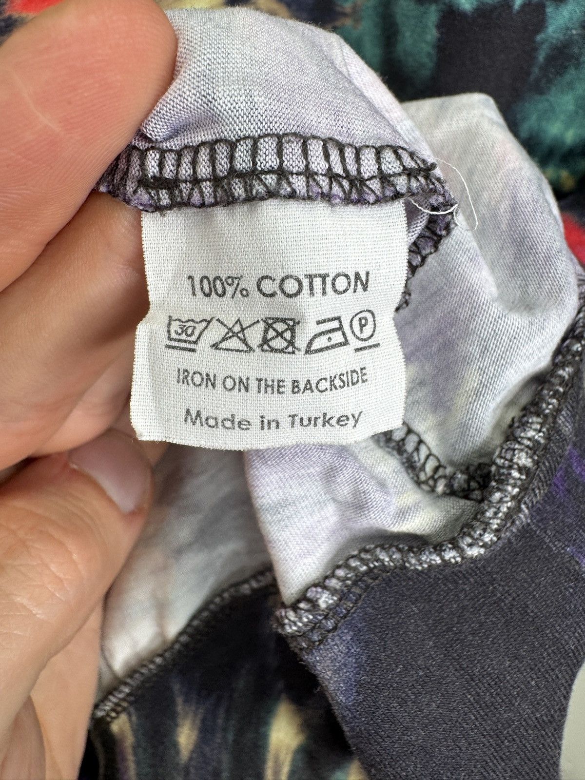 Dries Van Noten Dries Van Noten Tie-Dyed Longsleeve T-Shirt Size US S / EU 44-46 / 1 - 4 Thumbnail