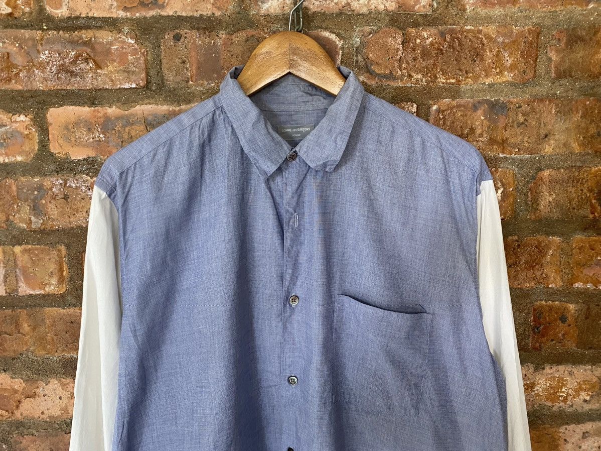 Comme des Garcons Homme 1990s CDG homme 2 tones button up Size US L / EU 52-54 / 3 - 3 Thumbnail