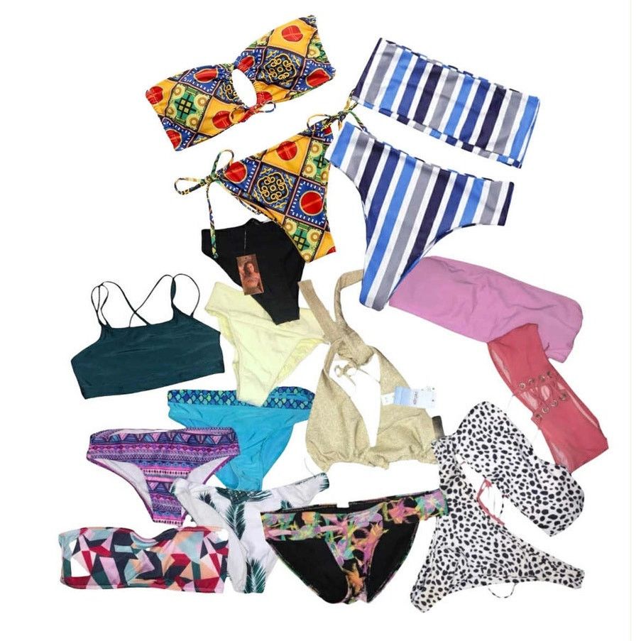 Other 17pc Swim Bottoms/Tops Bikini New w/ Tags/Light Wear XS/S Size ONE SIZE - 1 Thumbnail